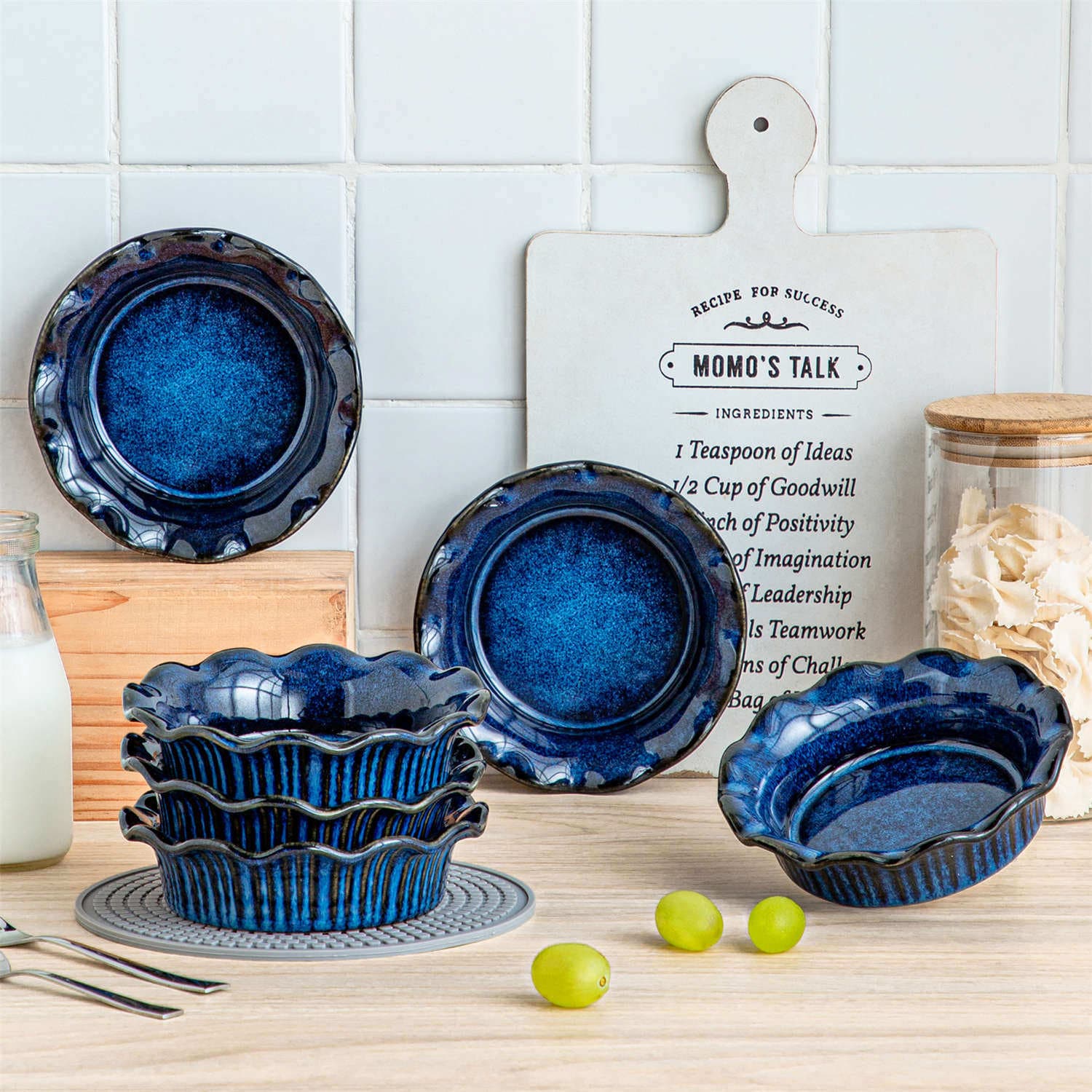 Pie Pan Set of 6 - Image 6