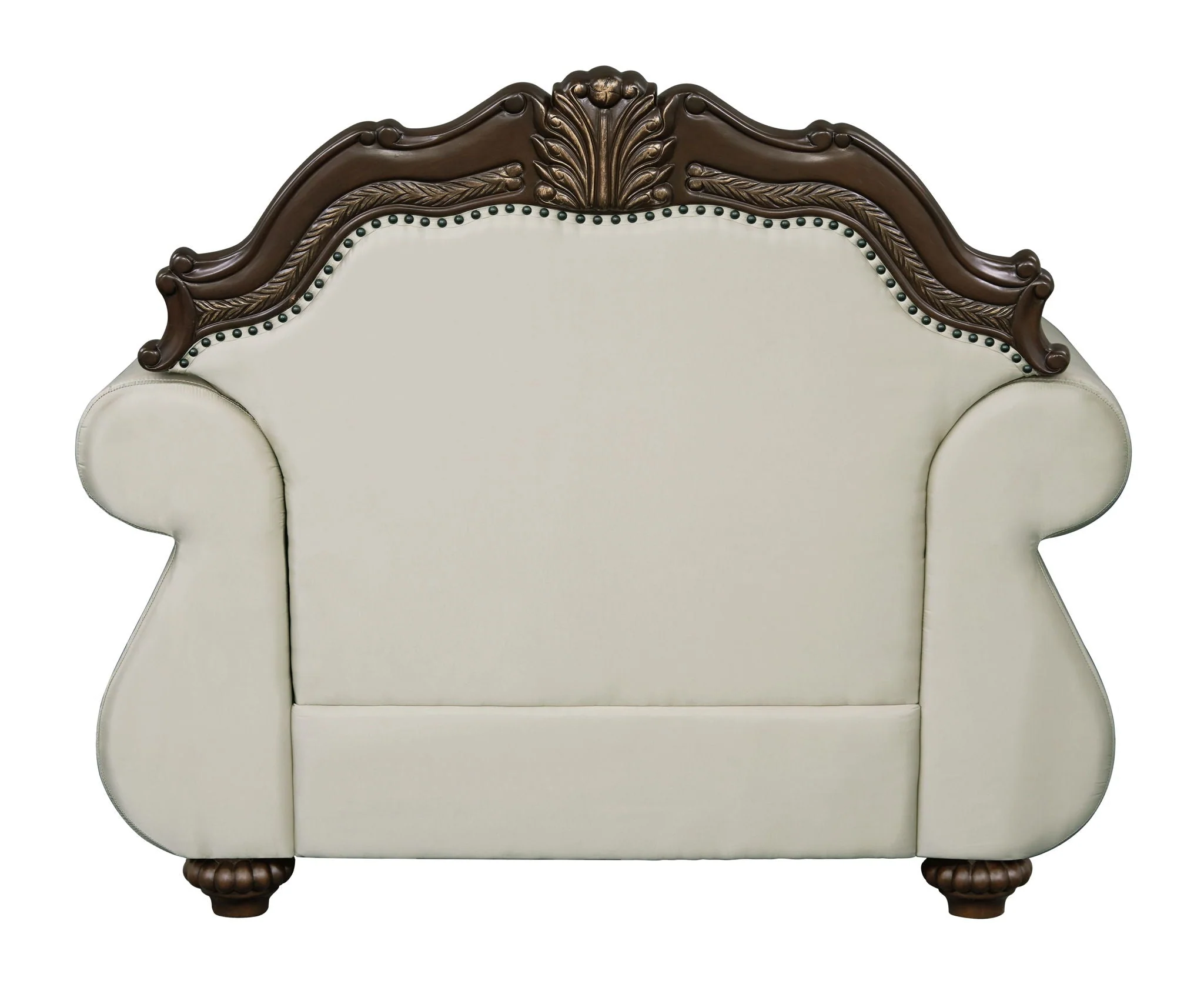 Pierce - Chair With Pillow - Beige / Cherry - Image 4