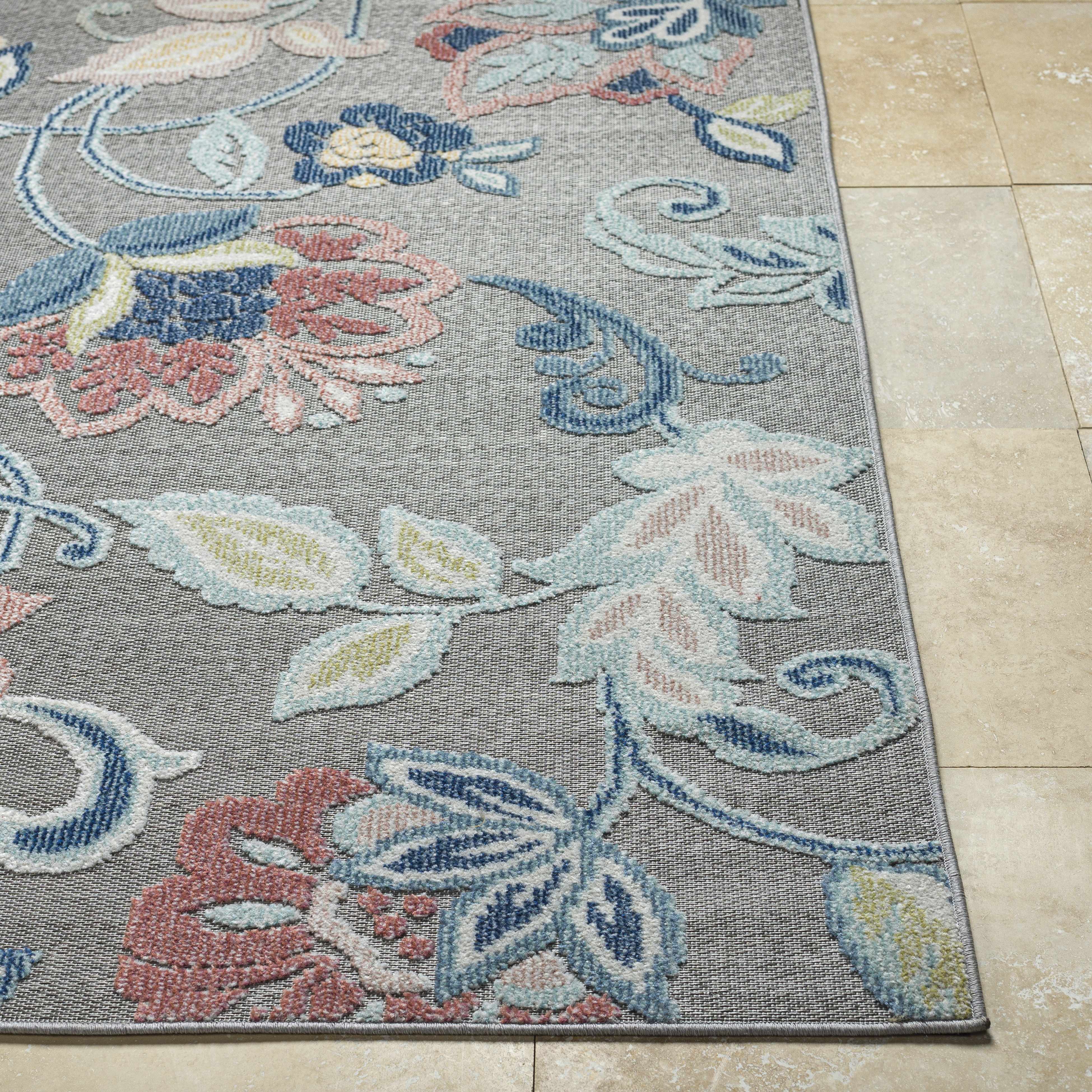 Piers Gray Area Rug - Image 3