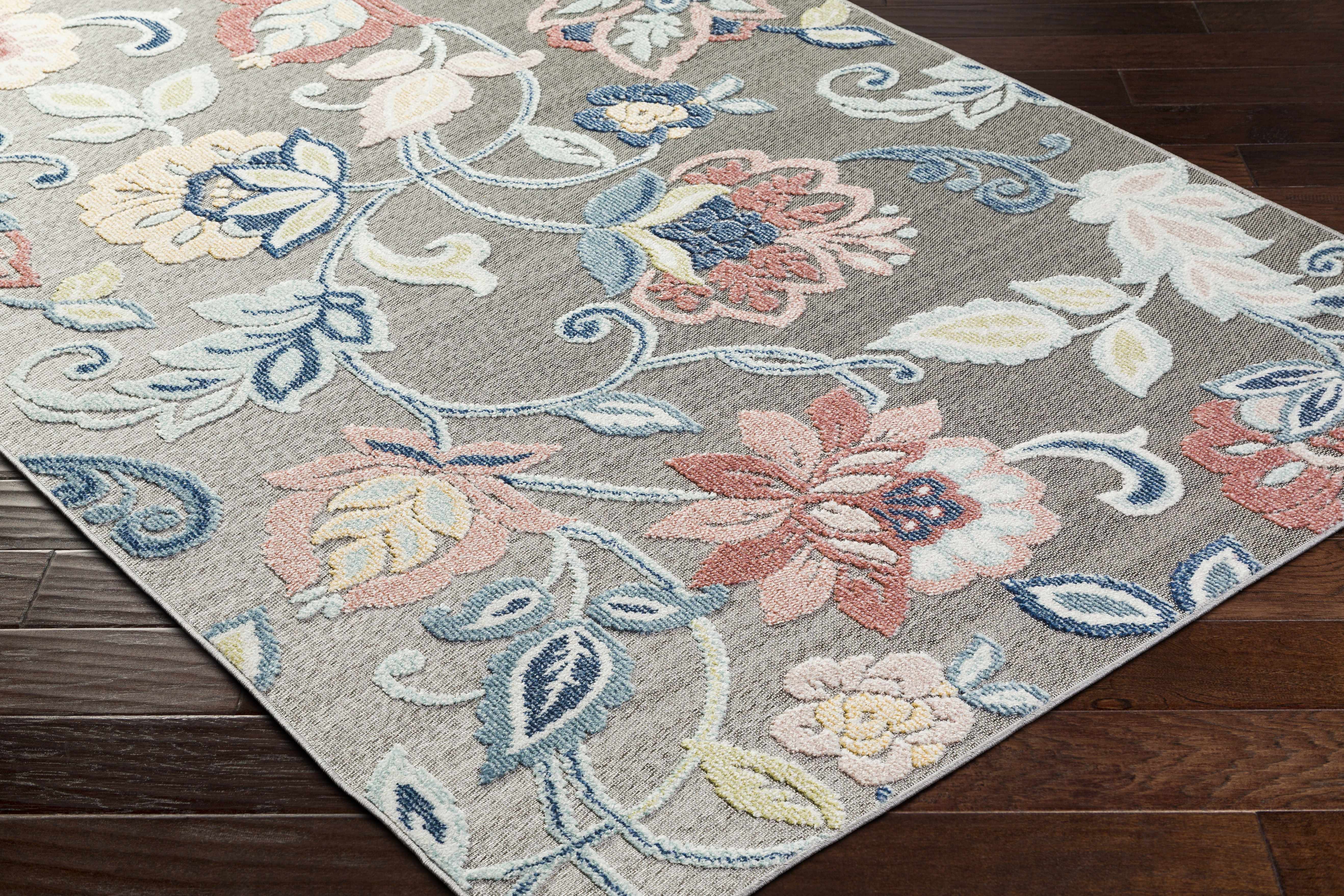 Piers Gray Area Rug - Image 4