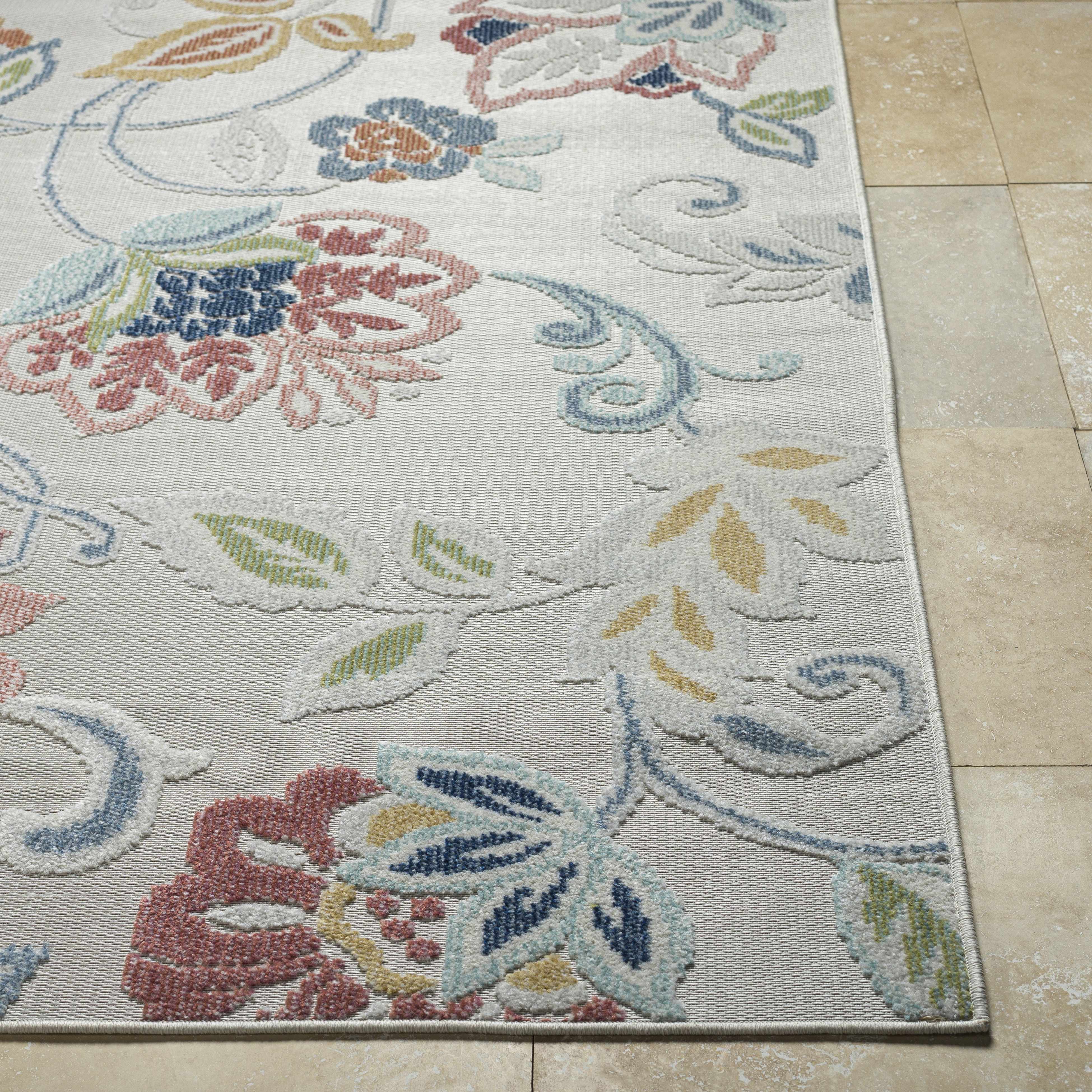 Piers Light Slate Area Rug - Image 3