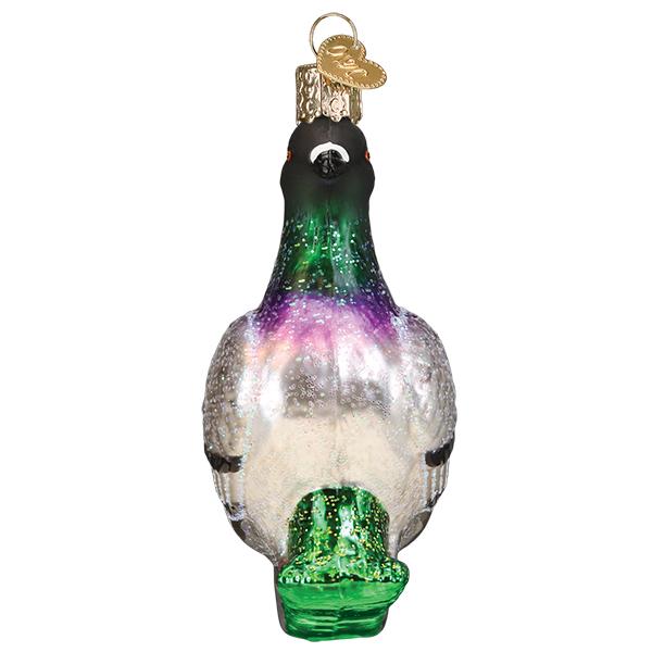 Pigeon Ornament by Old World Christmas - Image 4