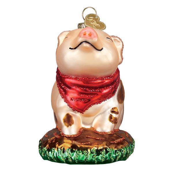 Piggy In The Puddle Christmas Ornament by Old World Christmas - Image 5