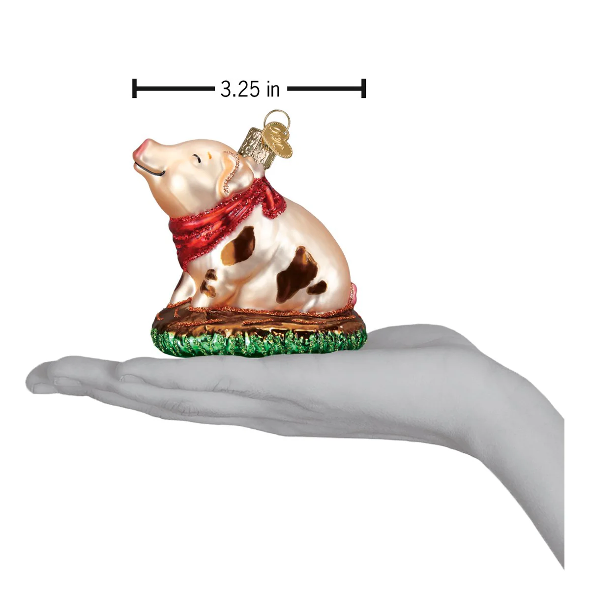 Piggy In The Puddle Christmas Ornament by Old World Christmas - Image 7