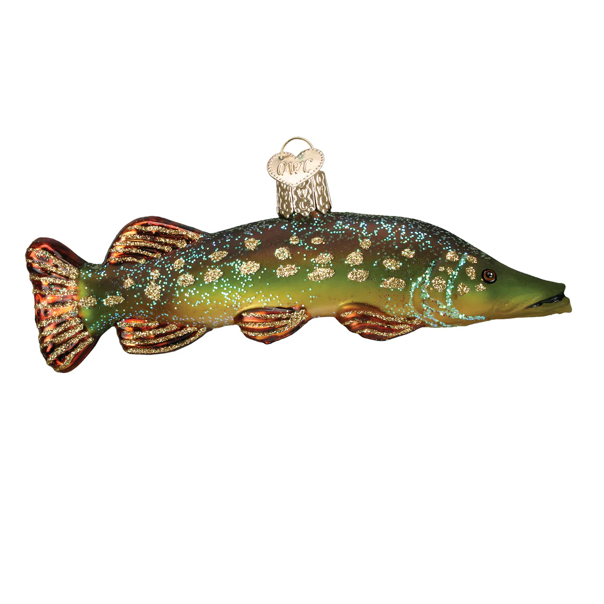 Pike Ornament by Old World Christmas - Image 3