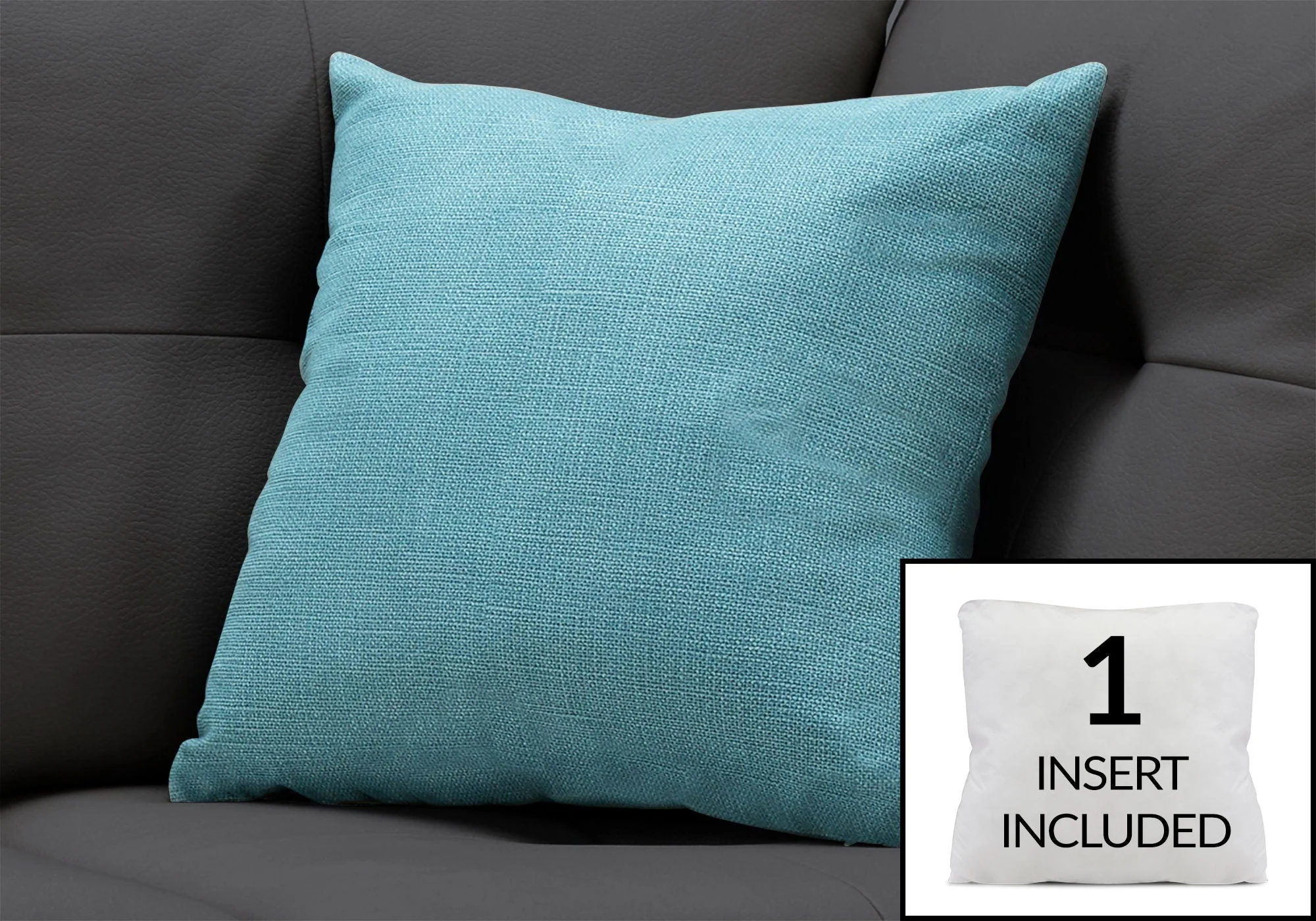 Pillow Square, Insert Included, Decorative Throw, Hypoallergenic - Image 12