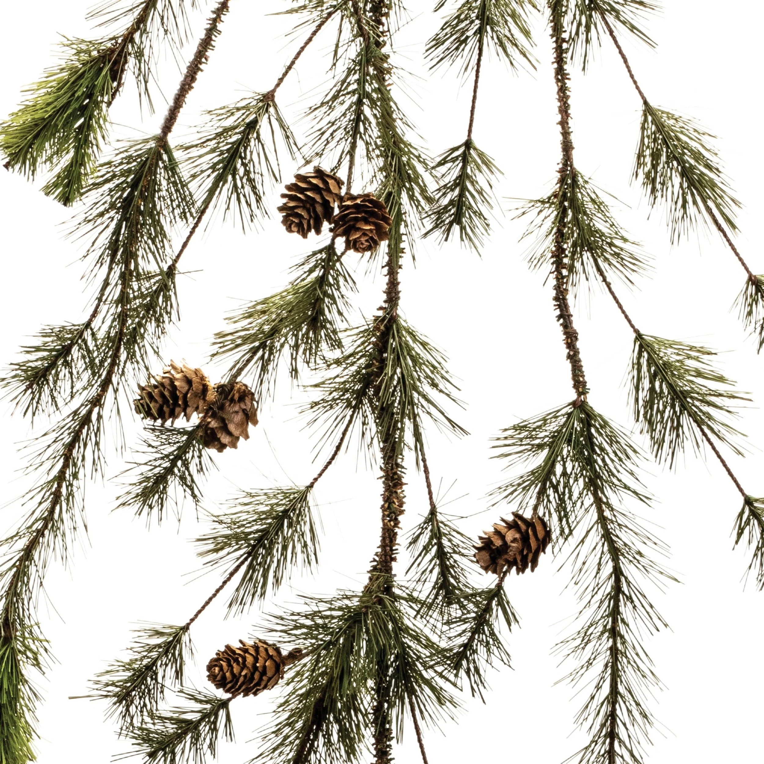 Pine and Pincone Garland (Set of 2) - Image 2
