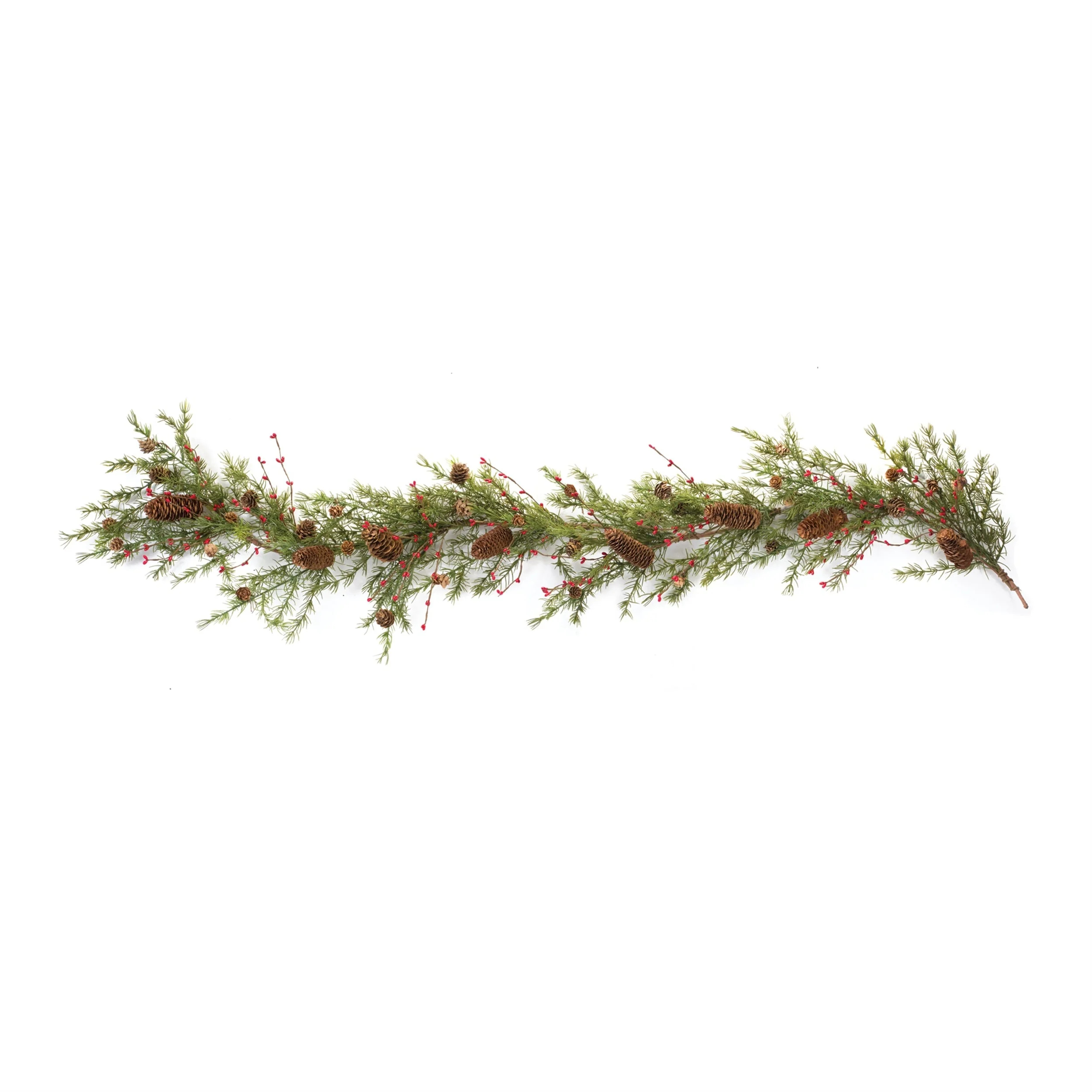Pine Cone Berry Twig Garland (Set of 2) - Image 3