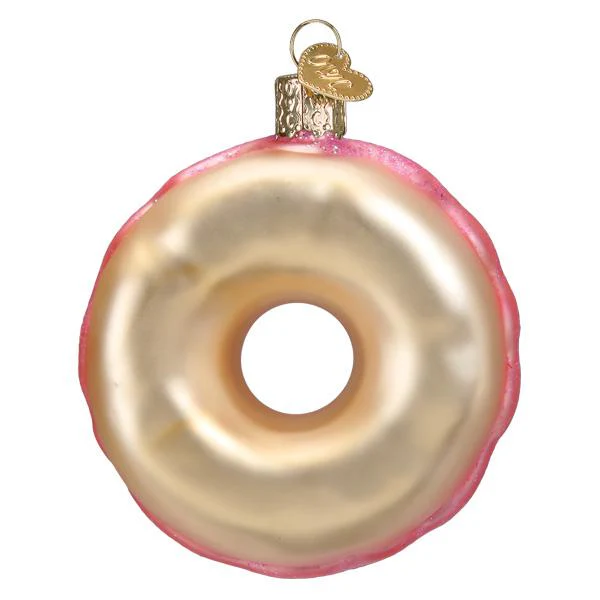 Pink Sprinkles Donut Ornament - Image 4
