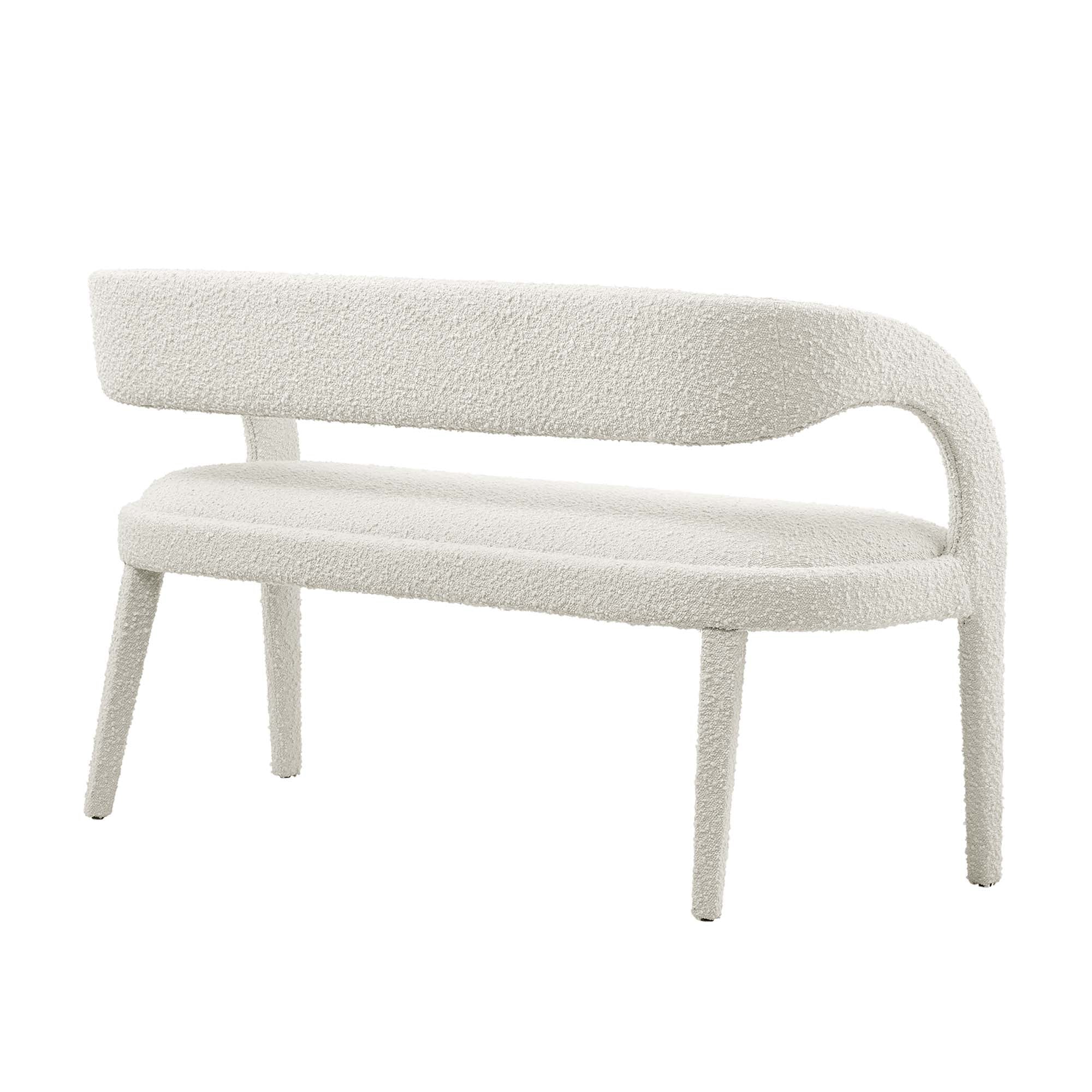 Pinnacle Boucle Fabric Accent Bench by Modway - Image 5
