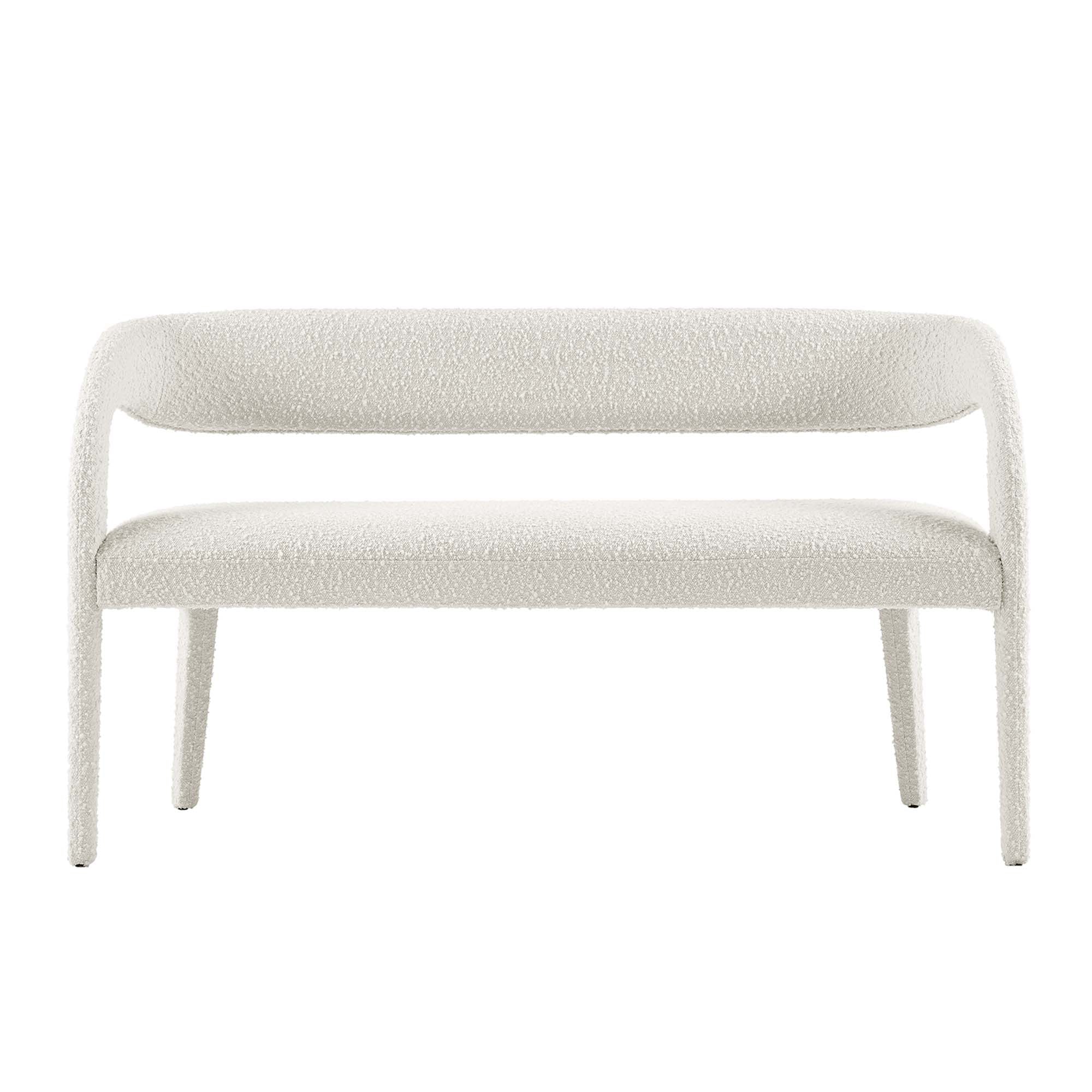 Pinnacle Boucle Fabric Accent Bench by Modway - Image 6