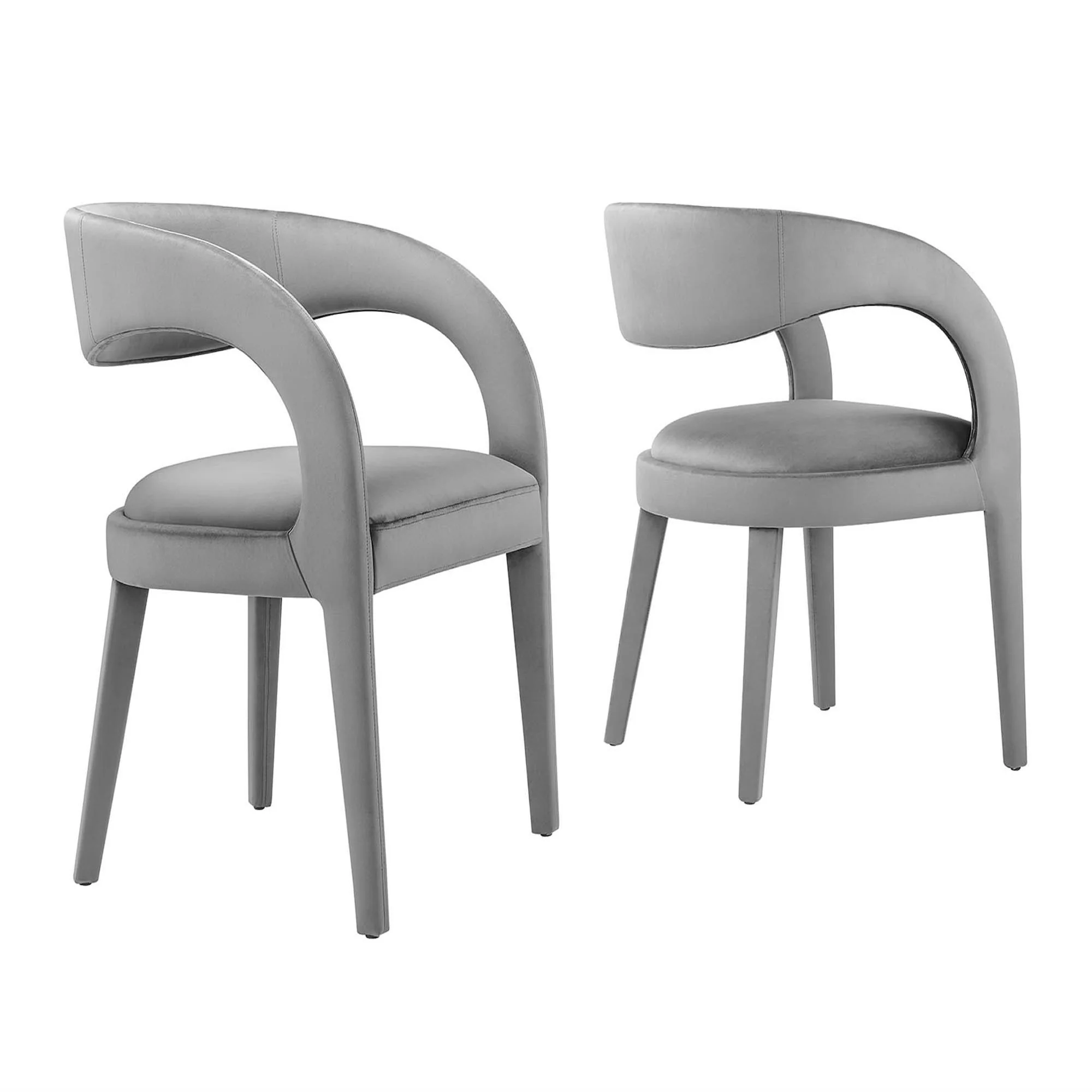 Pinnacle Performance Velvet Dining Chair Set of Two by Modway - Image 20