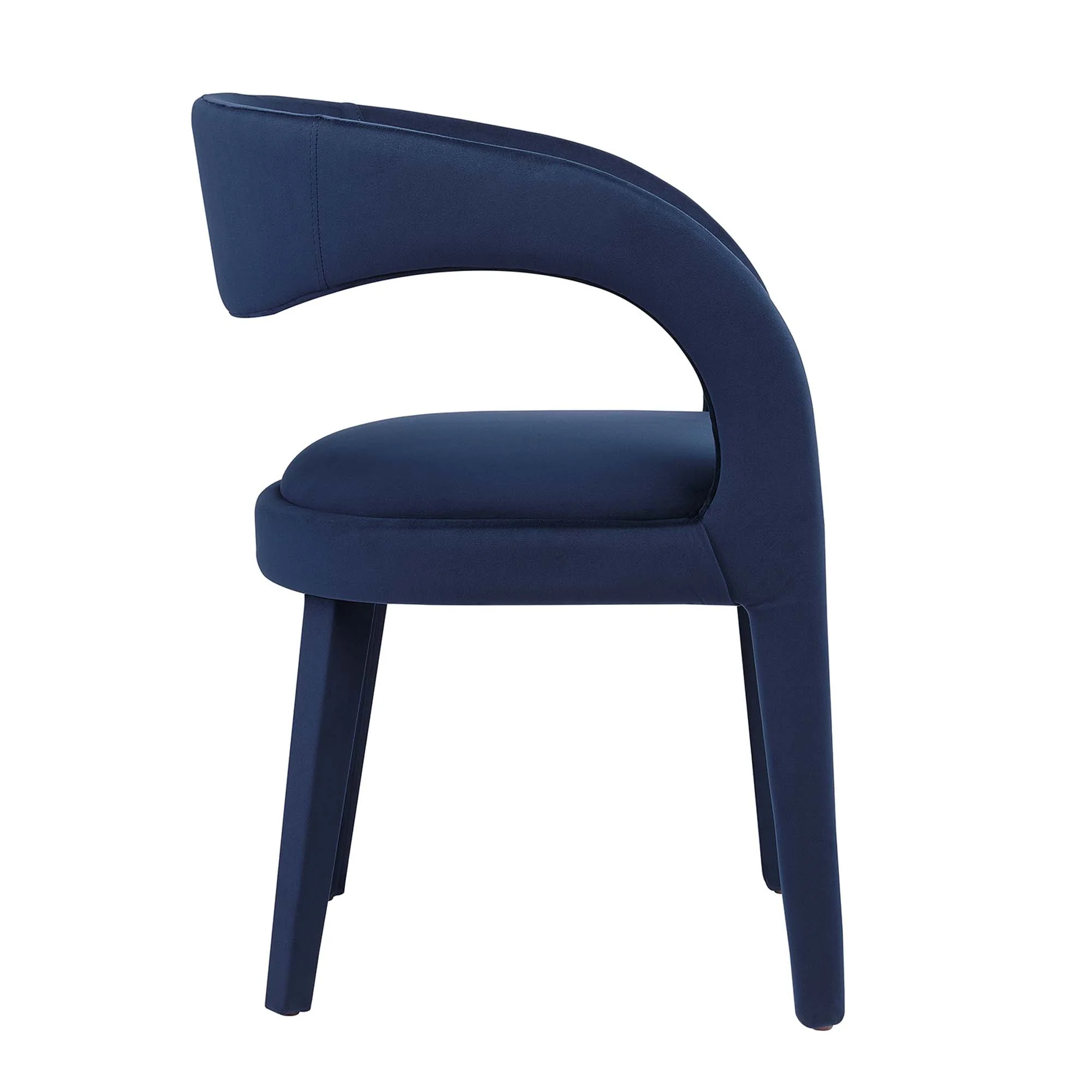 Pinnacle Performance Velvet Dining Chair Set of Two by Modway - Image 4