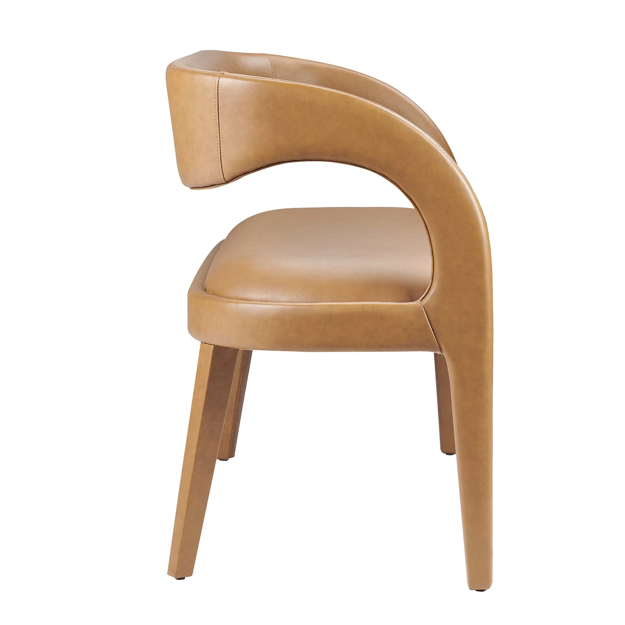 Pinnacle Vegan Leather Accent Bench by Modway - Image 4