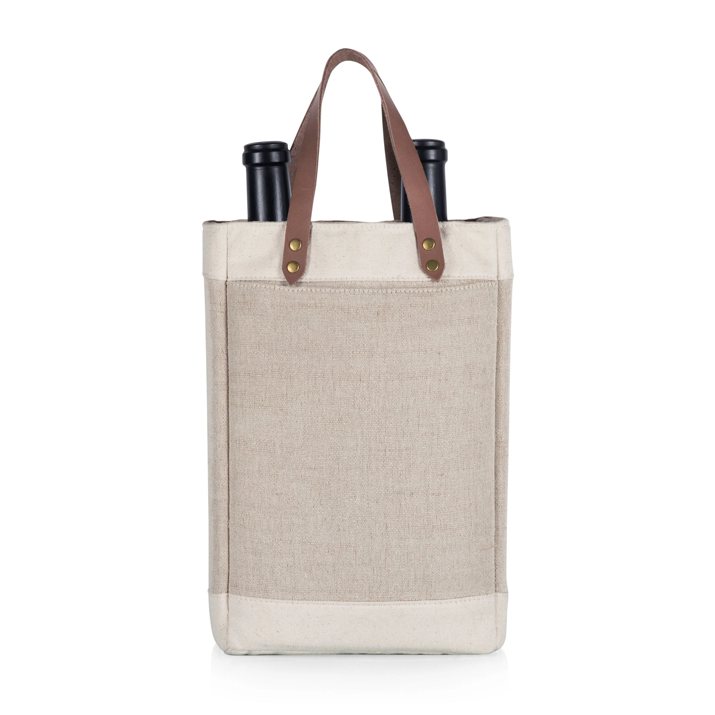 Pinot Jute 2 Bottle Insulated Wine Bag - Image 12