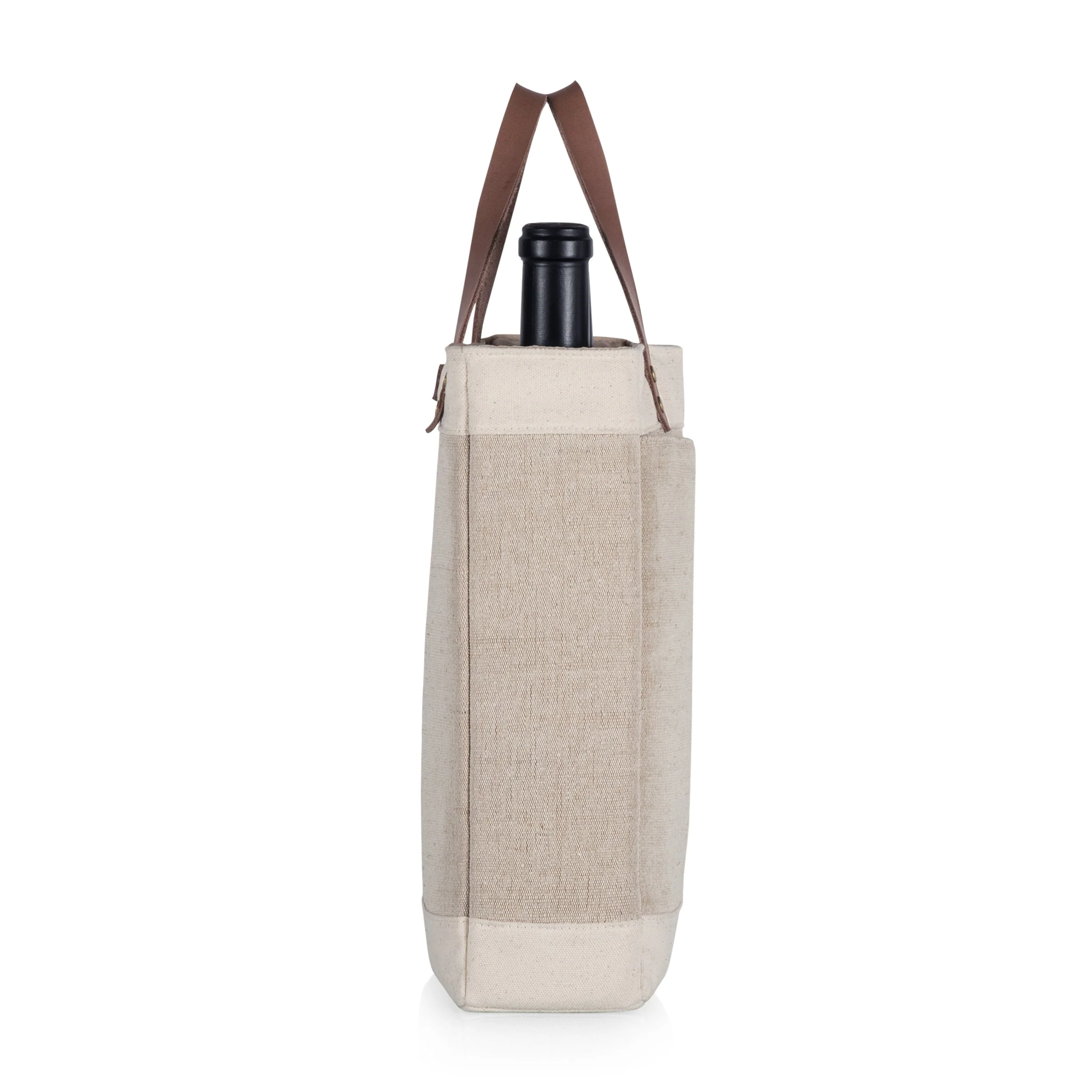 Pinot Jute 2 Bottle Insulated Wine Bag - Image 14