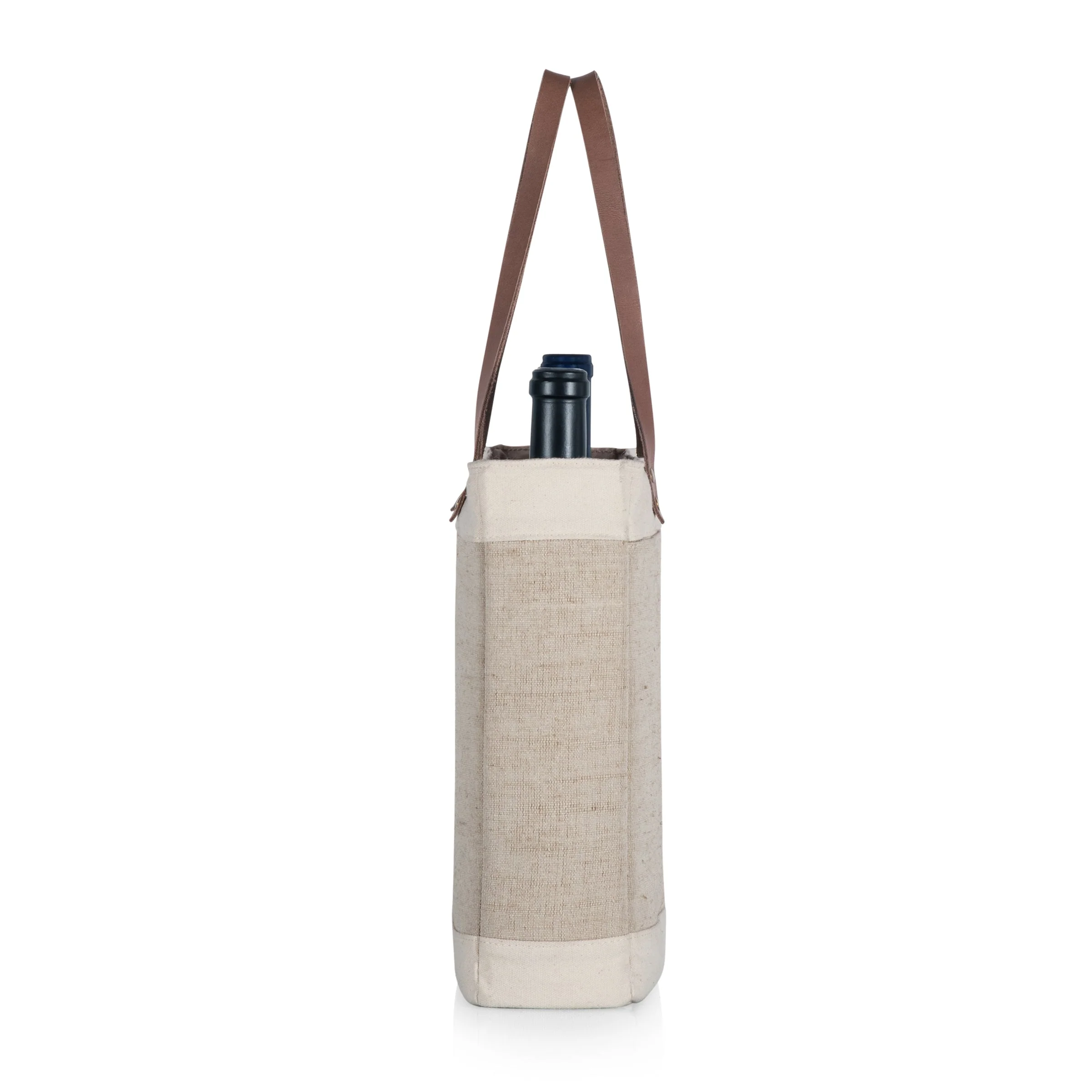 Pinot Jute 3 Bottle Insulated Wine Bag - Image 8