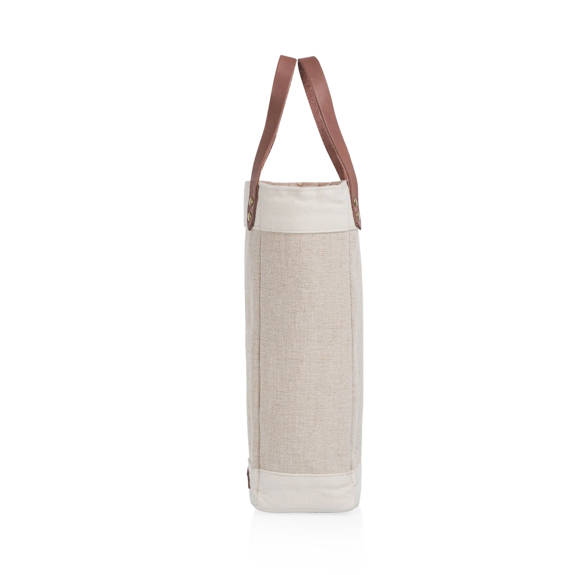 Pinot Jute Single Bottle Insulated Wine Bag - Image 6