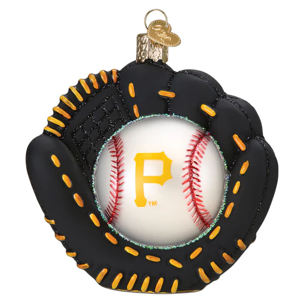 Pirates Baseball Mitt Ornament - Image 3