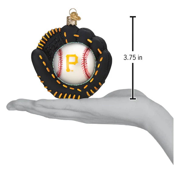 Pirates Baseball Mitt Ornament - Image 5