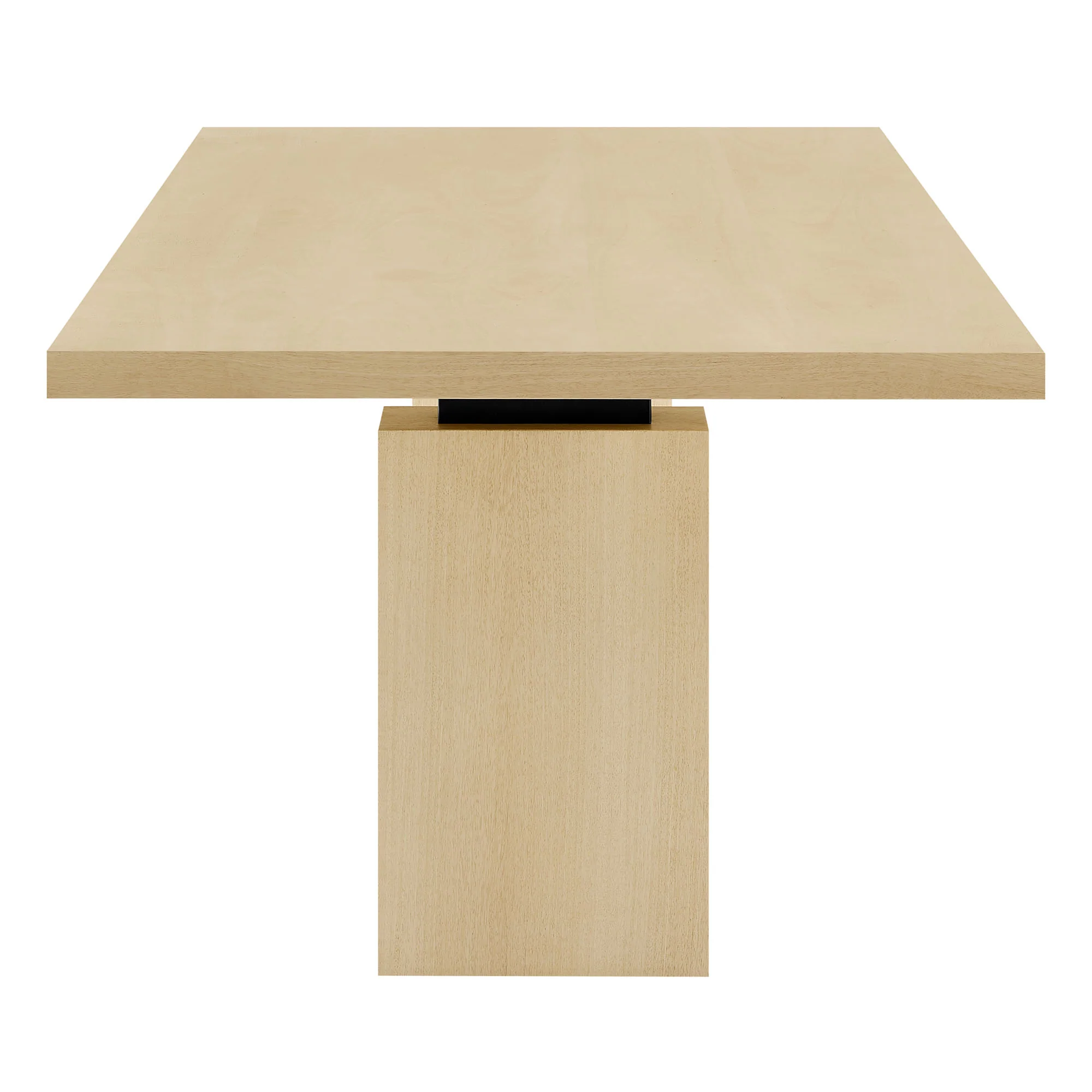 Piston 82" Rectangular Wood Dining Table by Modway - Image 4