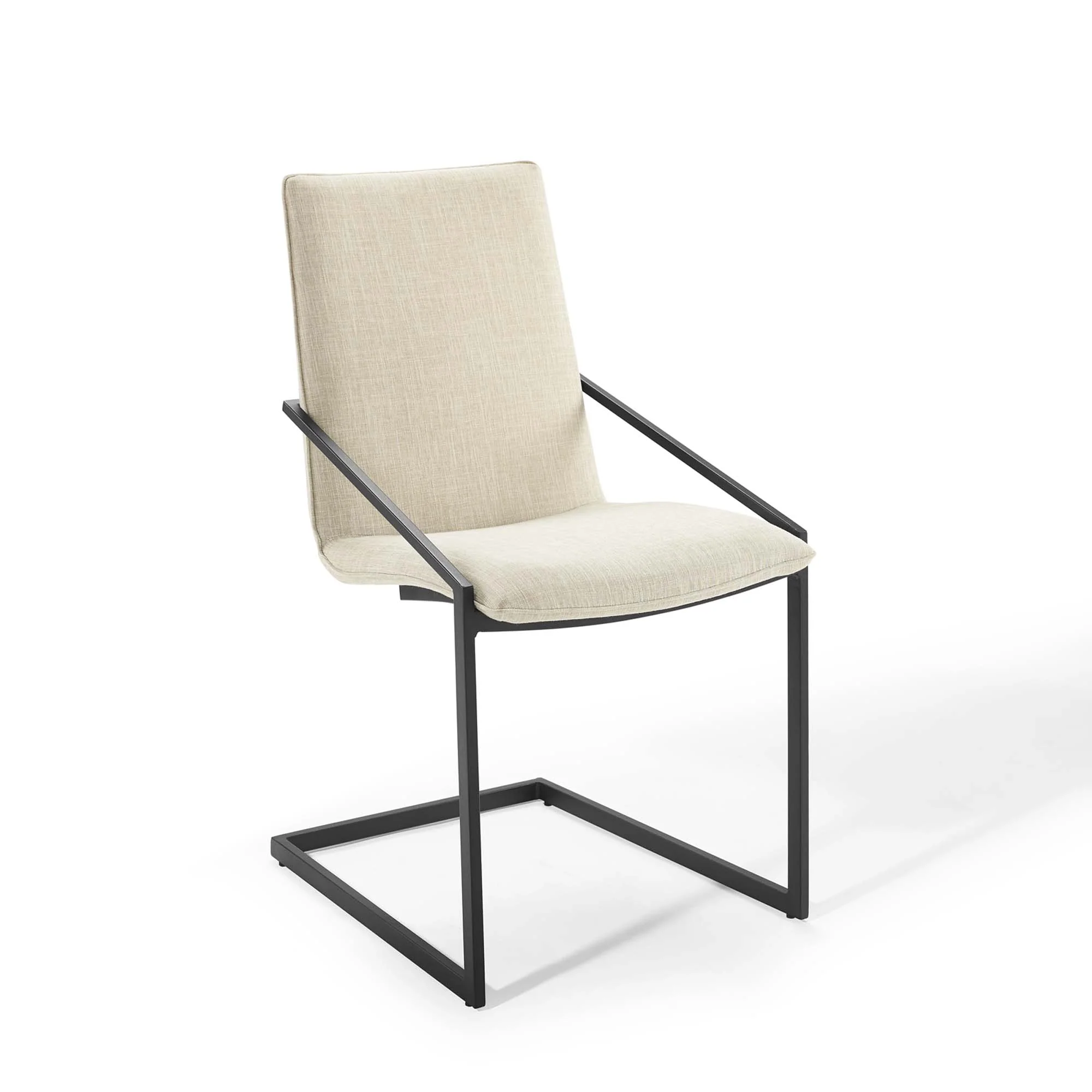 Pitch Upholstered Fabric Dining Armchair Set of 2 by Modway - Image 3