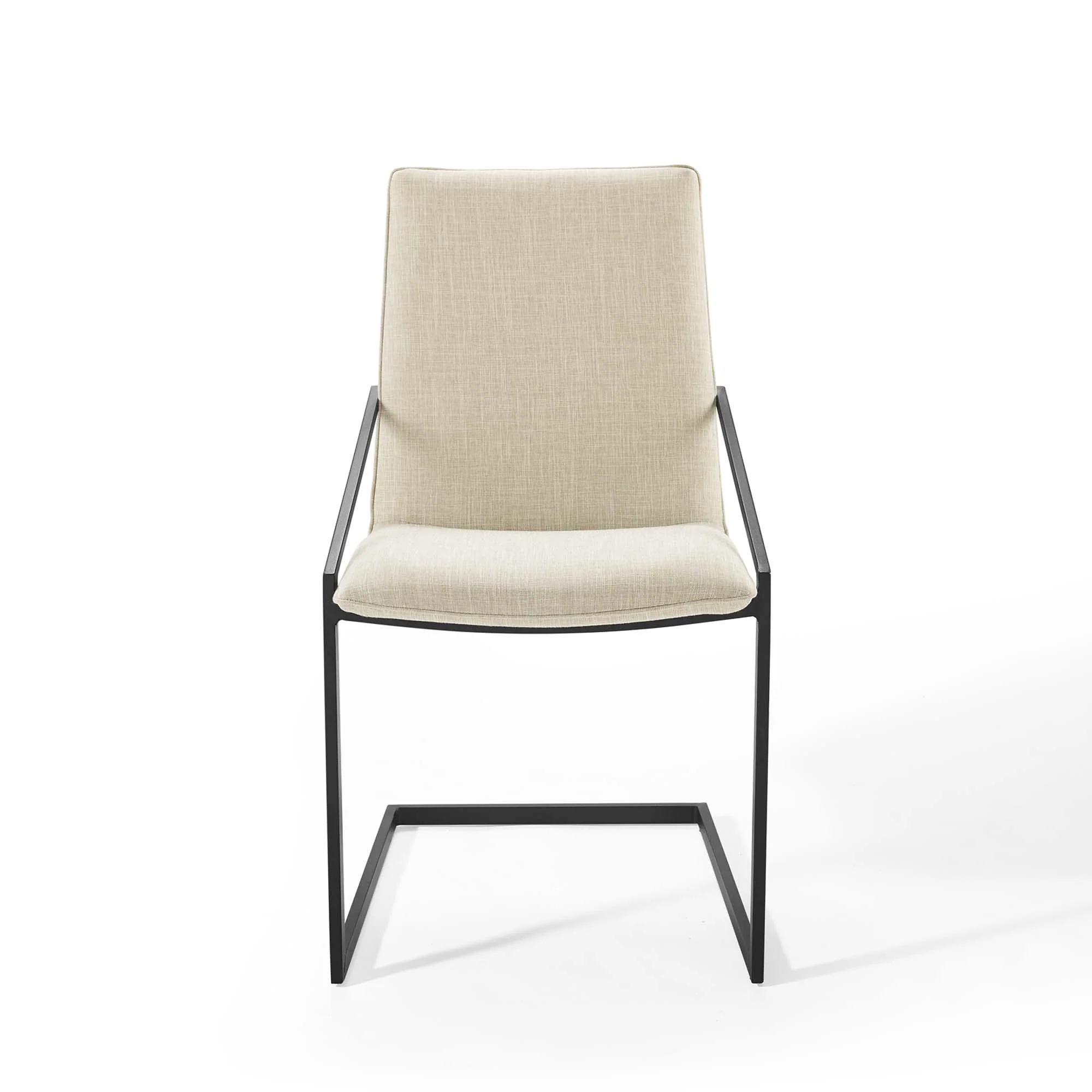 Pitch Upholstered Fabric Dining Armchair Set of 2 by Modway - Image 6