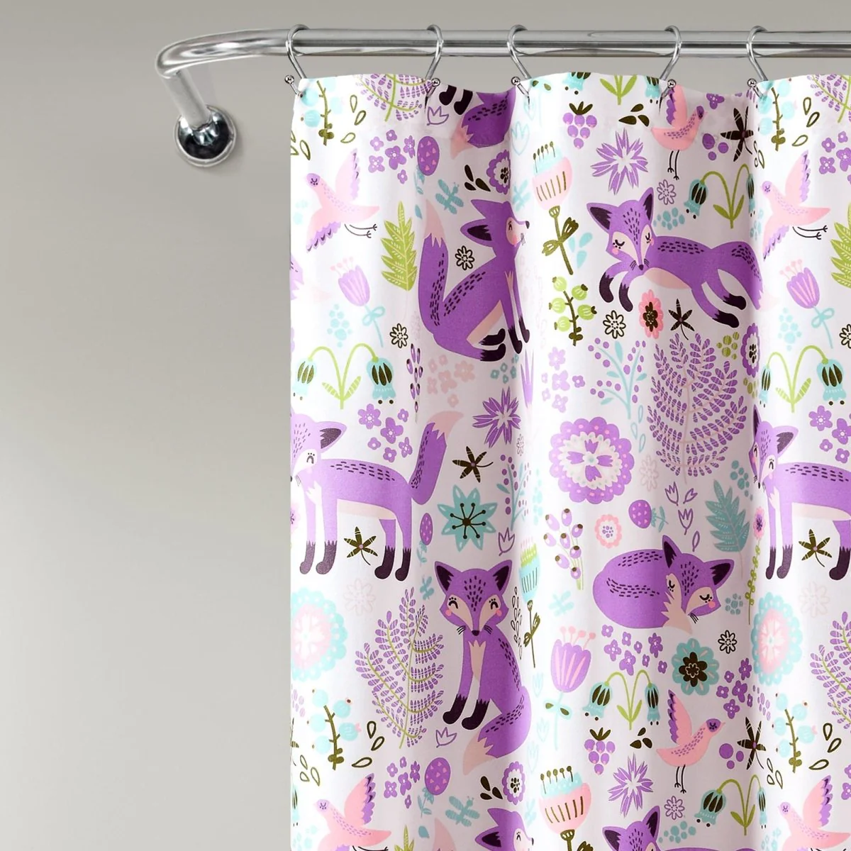 Pixie Fox Shower Curtain - Image 11