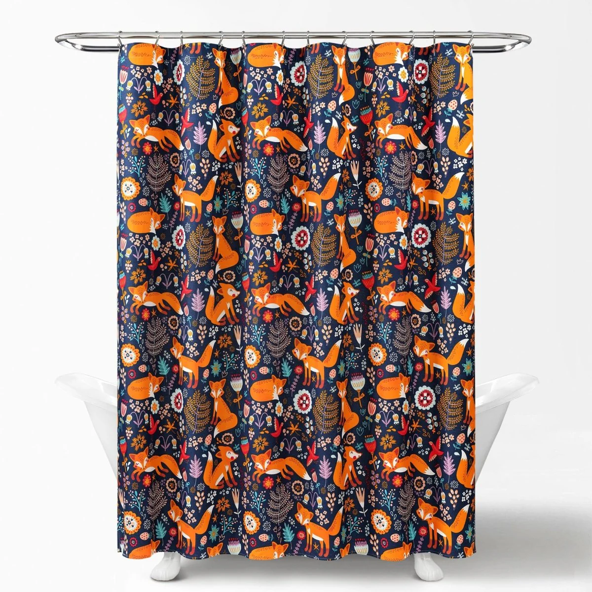 Pixie Fox Shower Curtain - Image 13