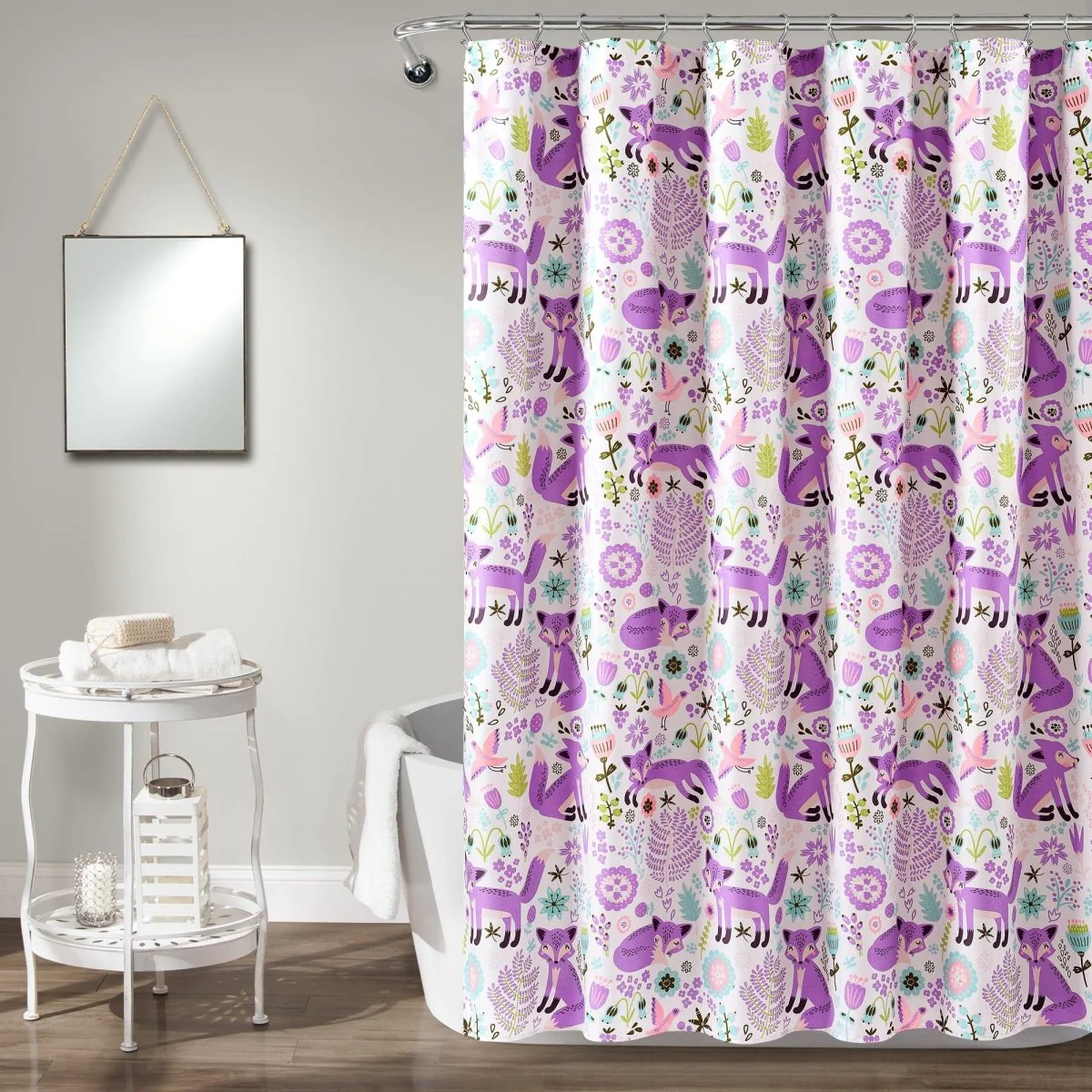 Pixie Fox Shower Curtain - Image 8