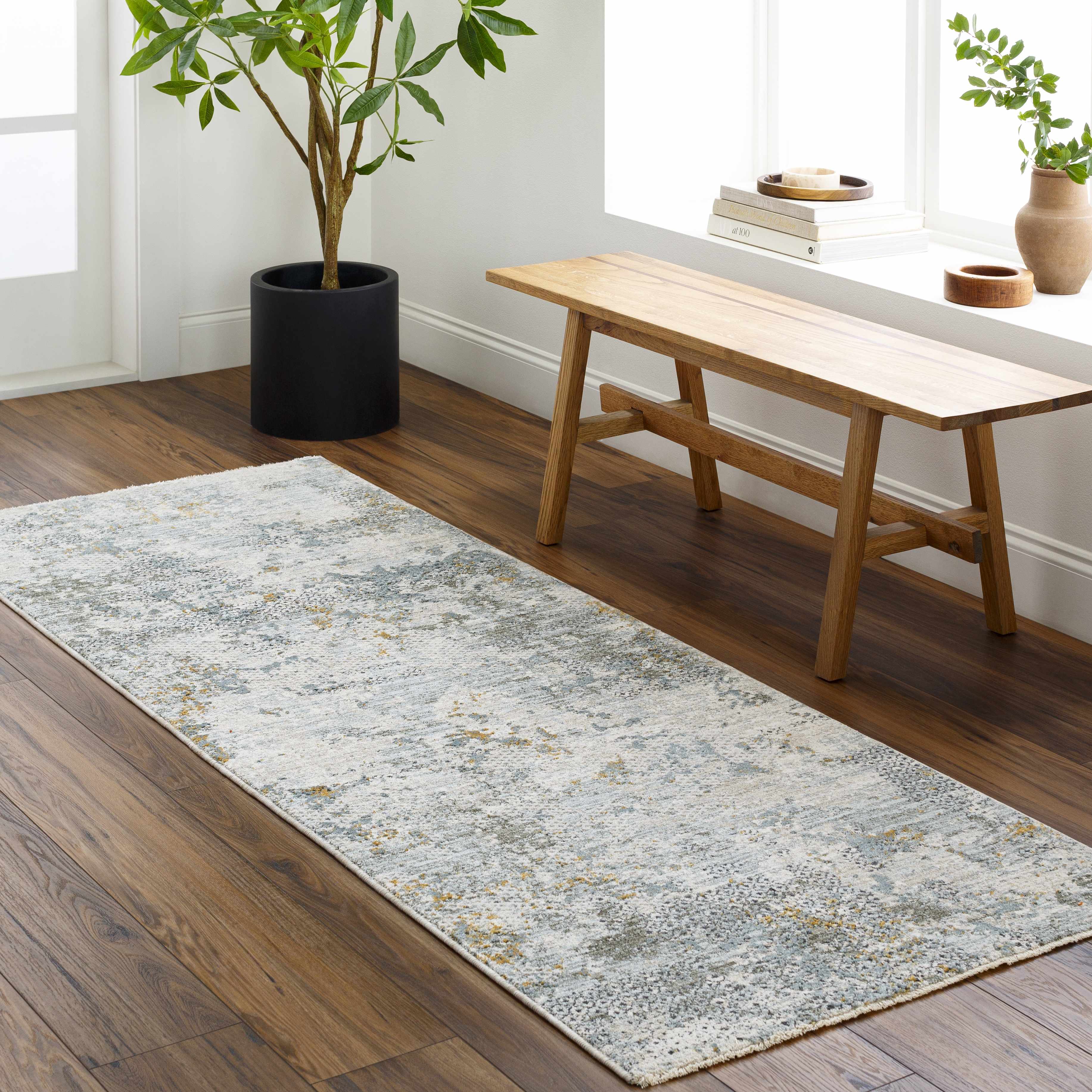 Pizi Textured Rug with Fringes - Image 17