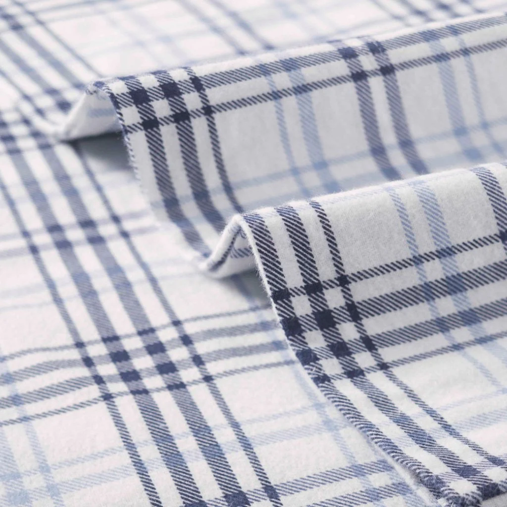 Plaid Flannel Cotton Classic Modern Farmhouse Pillowcases, Set of 2 - Image 13