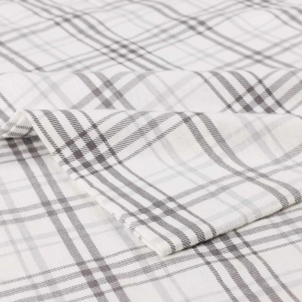 Plaid Flannel Cotton Classic Modern Farmhouse Pillowcases, Set of 2 - Image 21