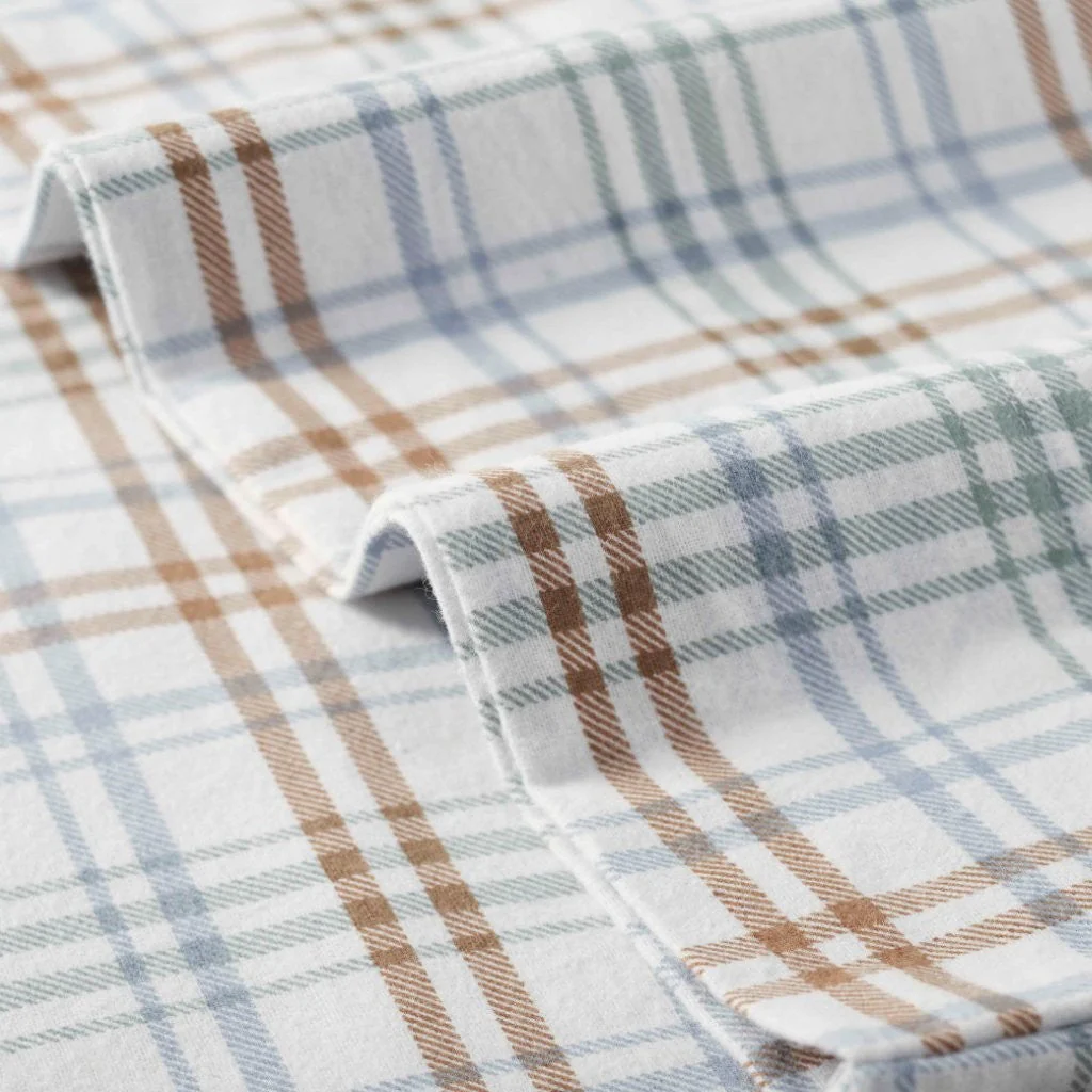 Plaid Flannel Cotton Classic Modern Farmhouse Pillowcases, Set of 2 - Image 27