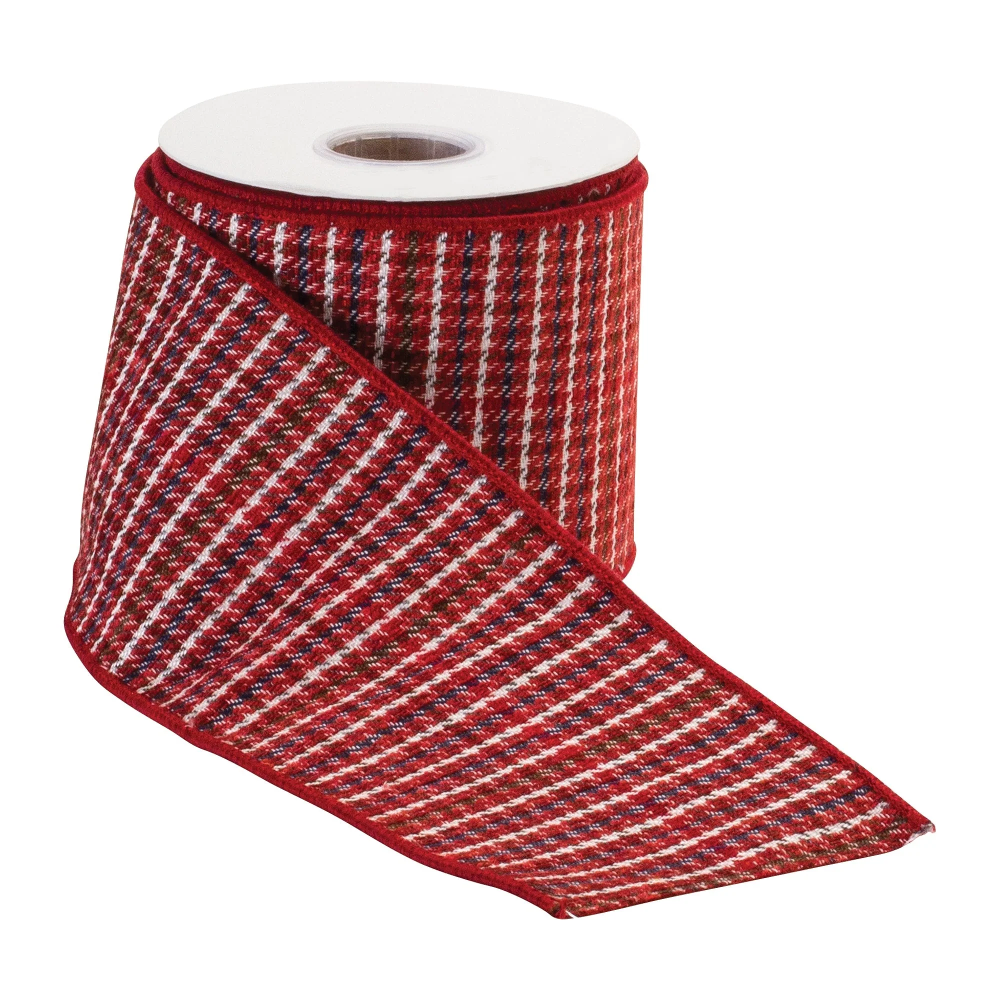 Traditional Plaid Ribbon 4" x 10 yds. - Image 2