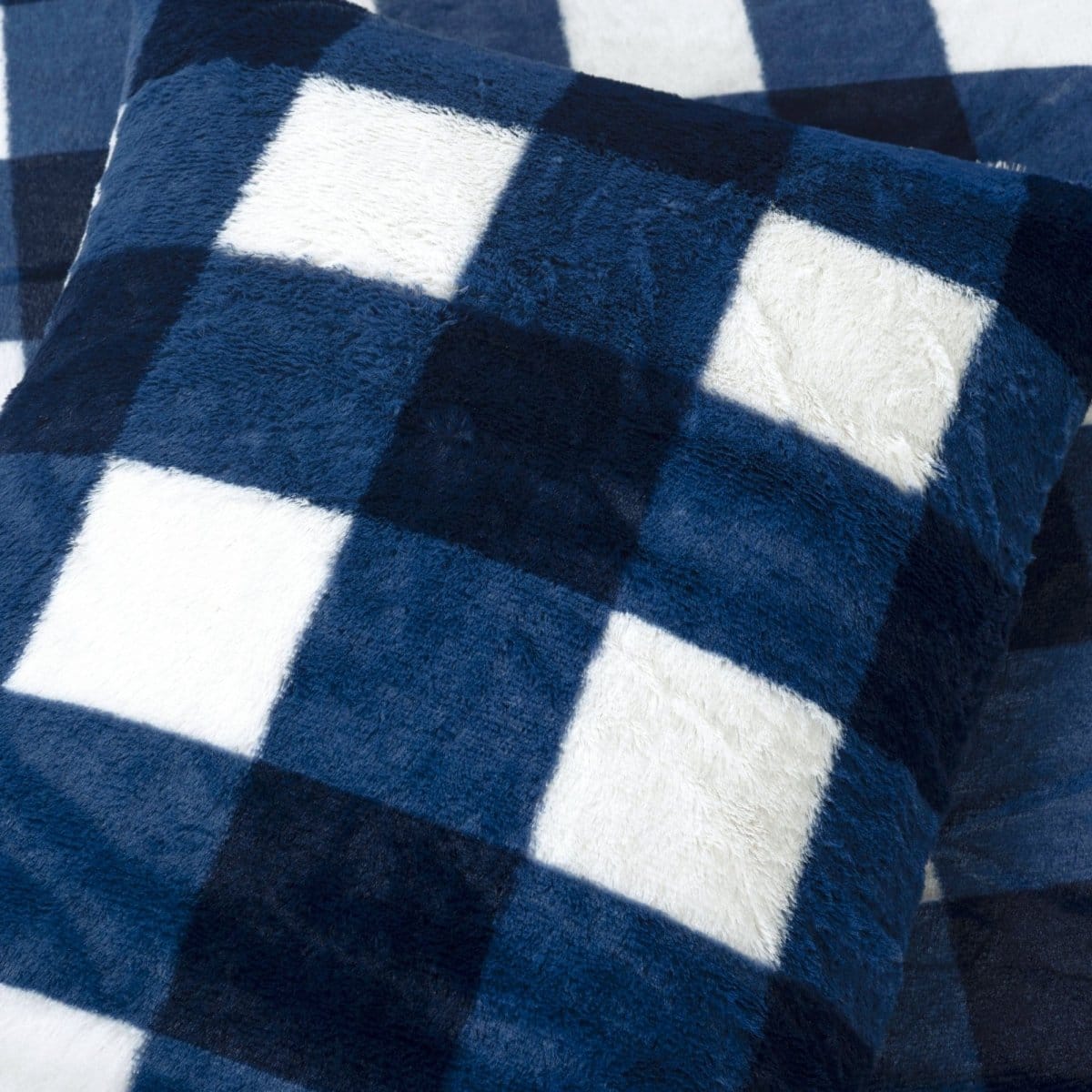 Plaid Ultra Soft Faux Fur All Season Comforter Set - Image 21