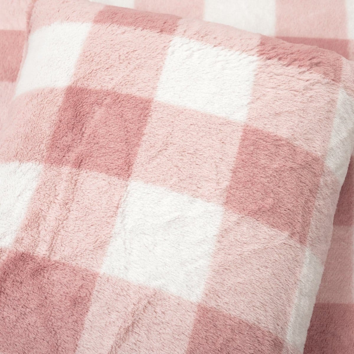 Plaid Ultra Soft Faux Fur All Season Comforter Set - Image 7