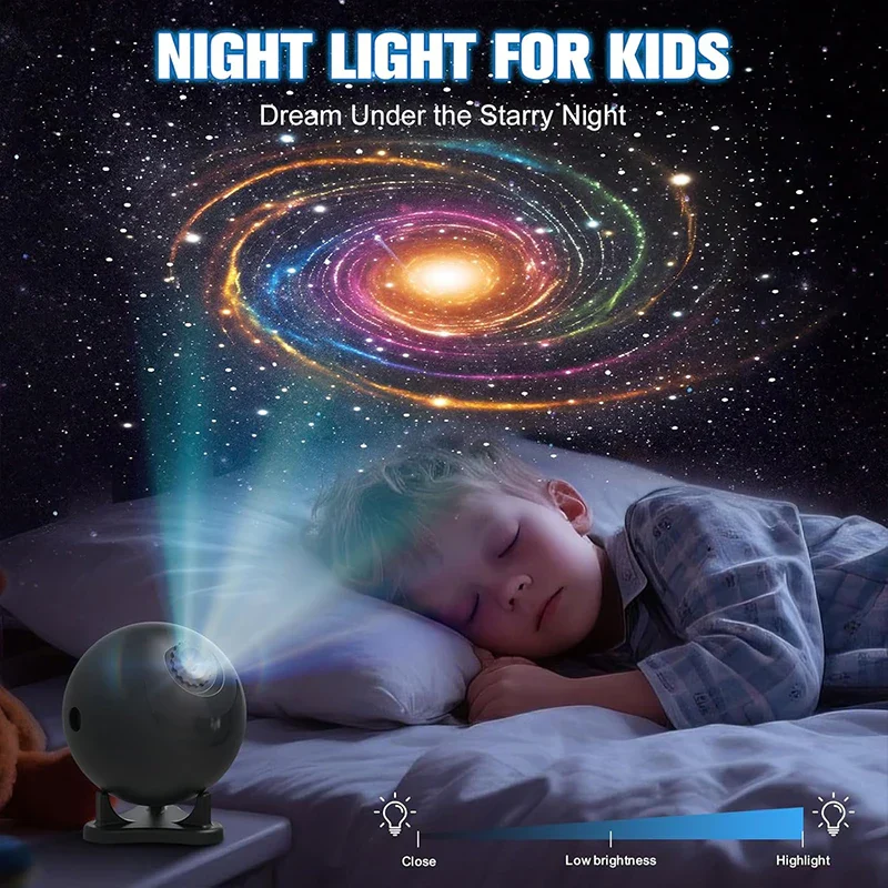 Planetarium Projector Galaxy Star Night Light 12 Image Discs Ceiling Space Lamp - Image 4