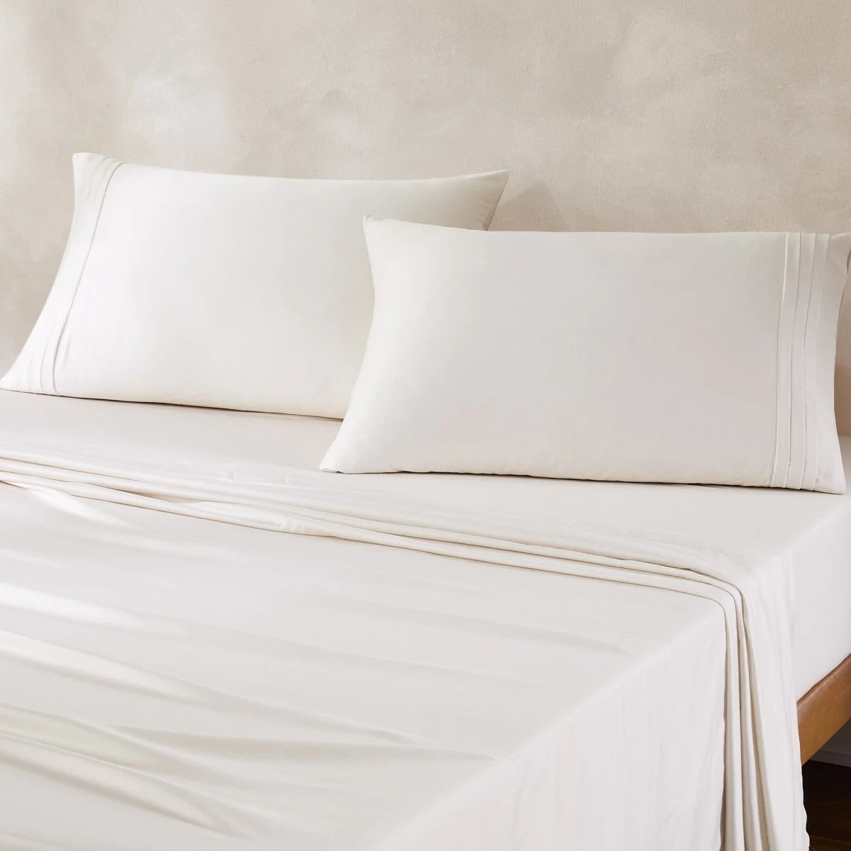 Pleat Cotton Sheet Set - Image 2