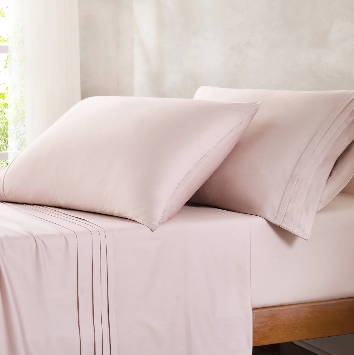 Pleat Cotton Sheet Set - Image 43