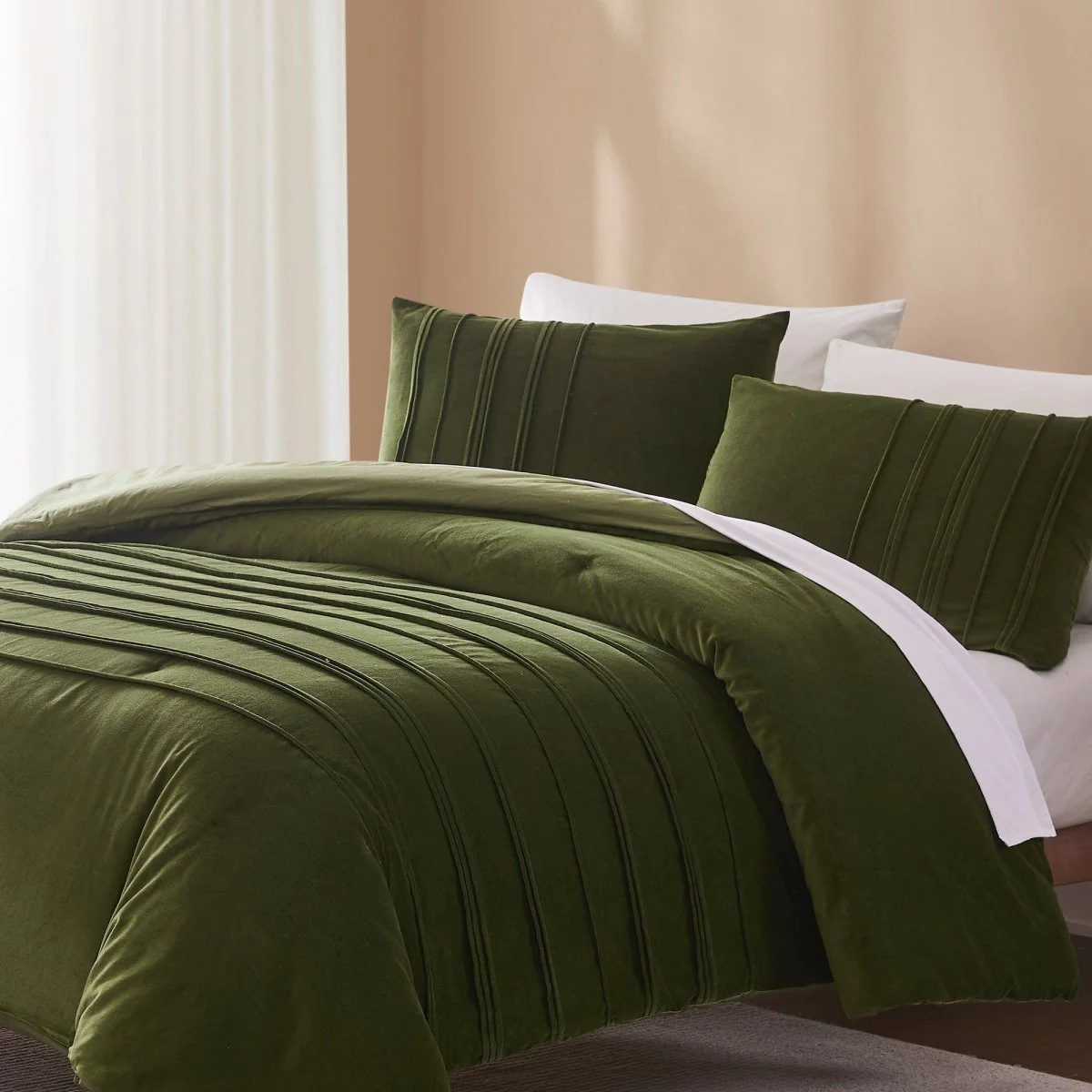 Pleated Groove Comforter Set - Image 10