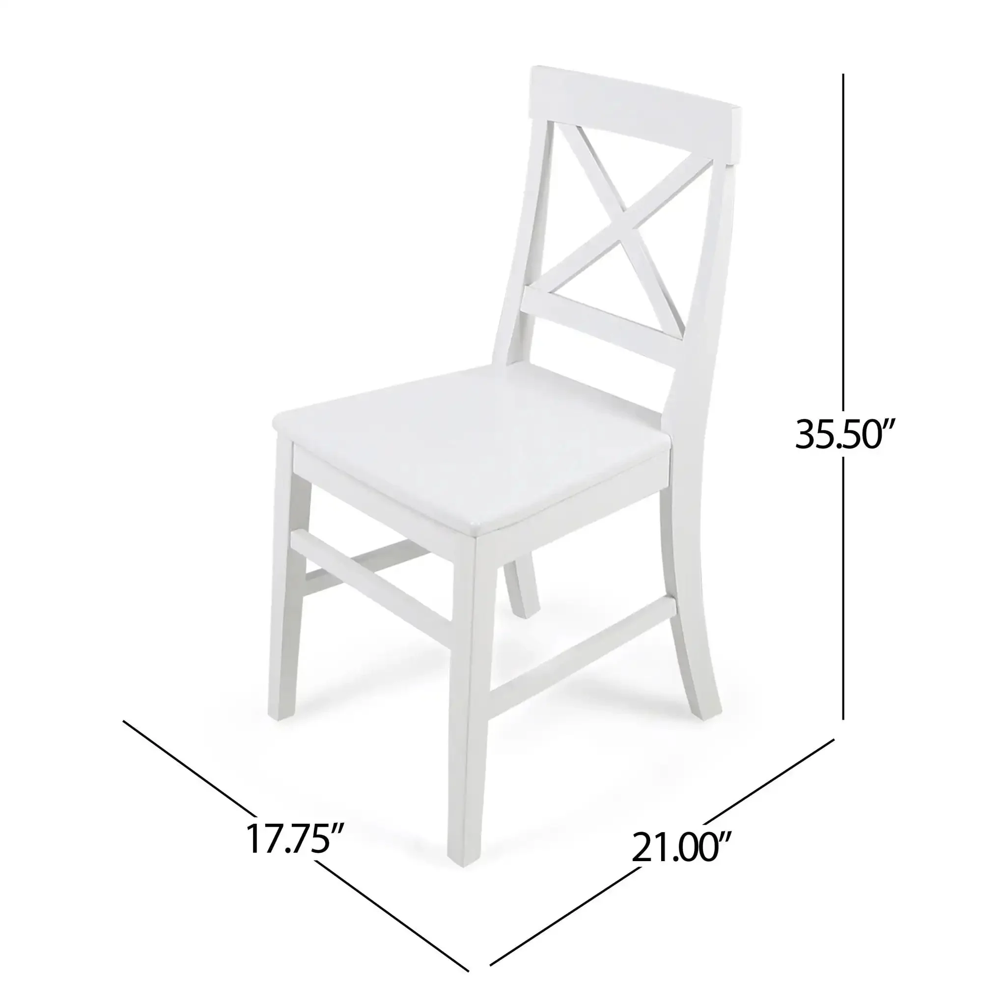 Plethora - Dining Chair With X Shaped Back (Set of 2) - Image 14