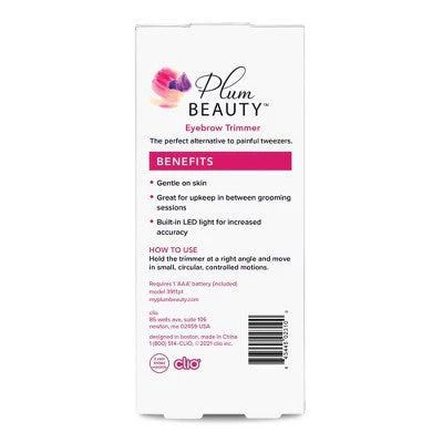 Plum Beauty Eyebrow Trimmer - New - Image 5