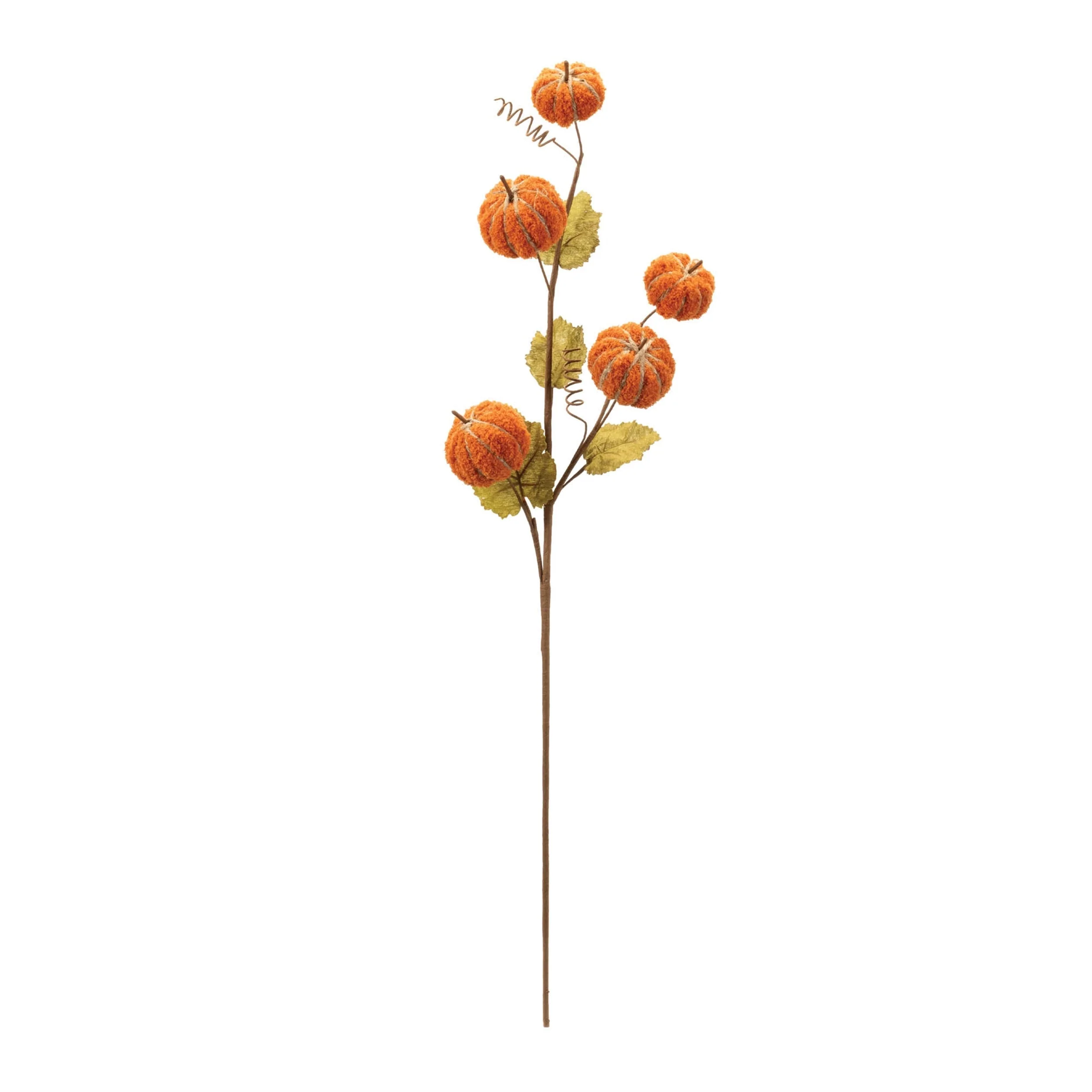 Plush Fall Pumpkin Spray (Set of 2) - Image 7