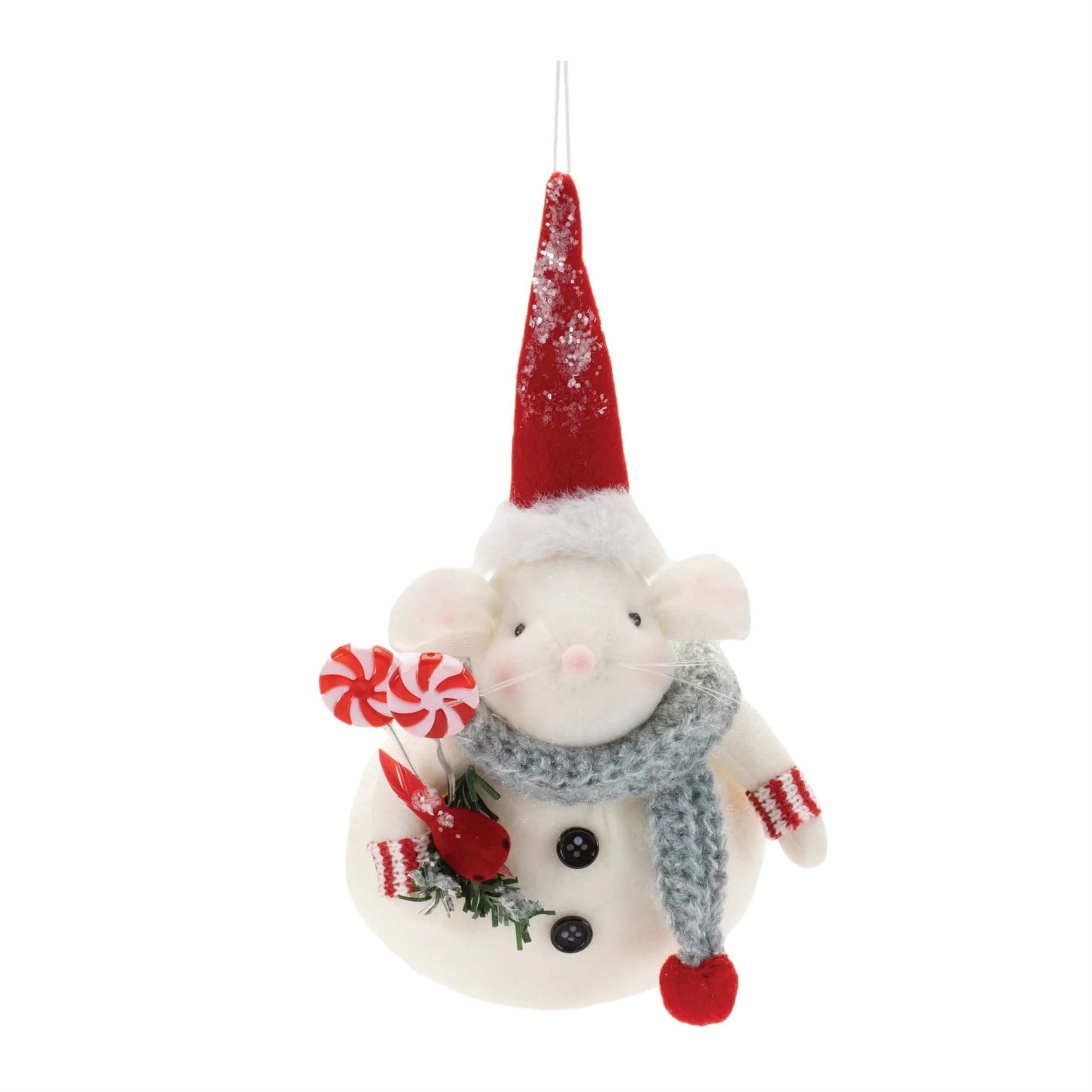 Plush Mouse Ornament (Set of 12) - Image 3