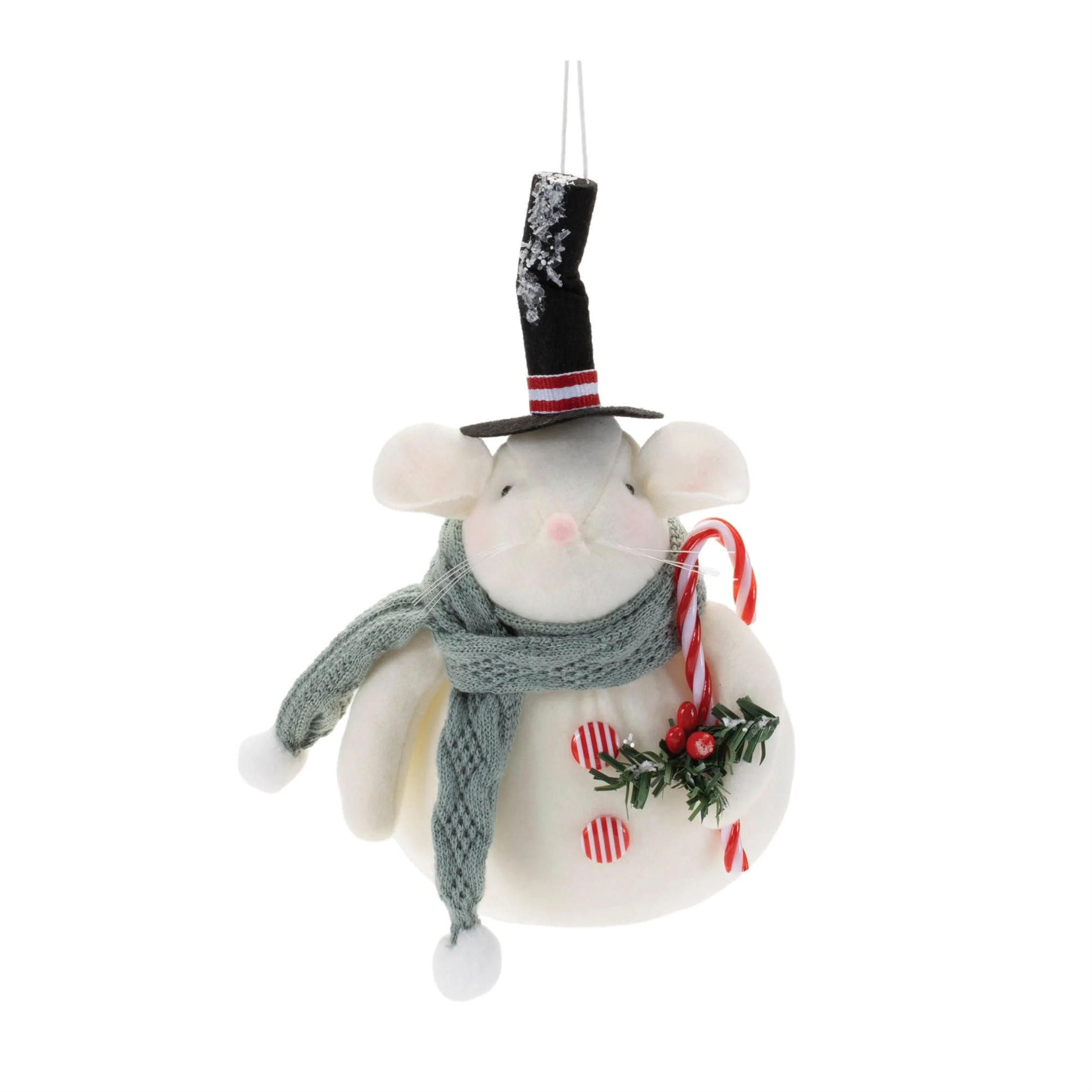 Plush Mouse Ornament (Set of 12) - Image 4