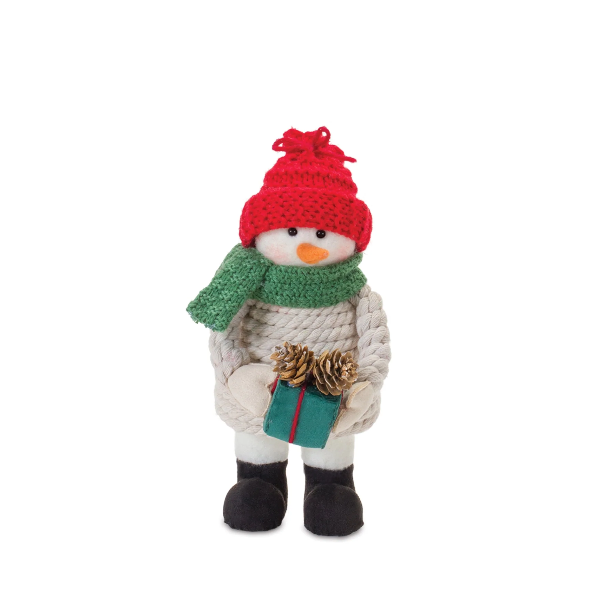 Plush Santa Snowman and Moose (Set of 6) - Image 3