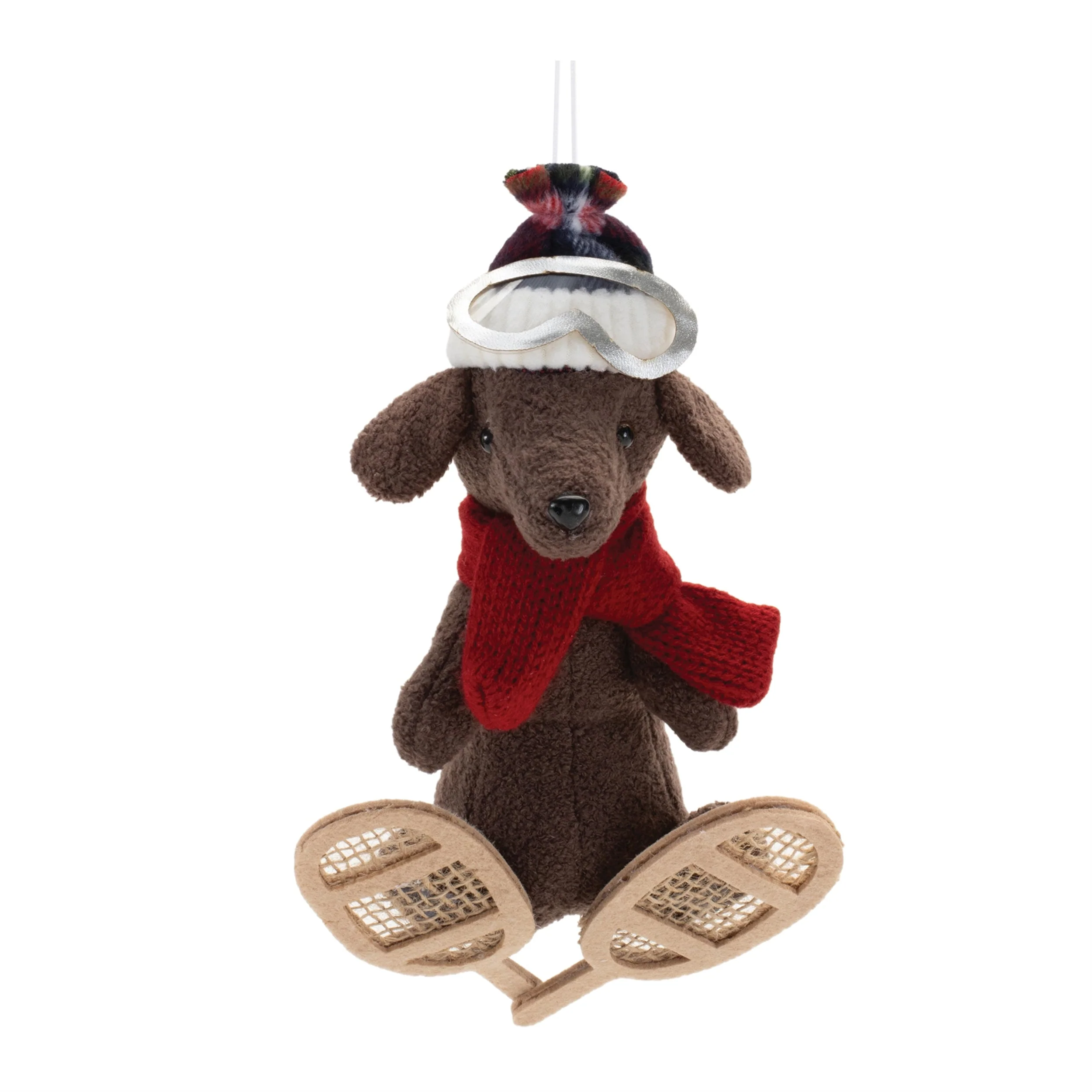 Plush Ski and Snowboard Dog Ornament (Set of 6) - Image 5