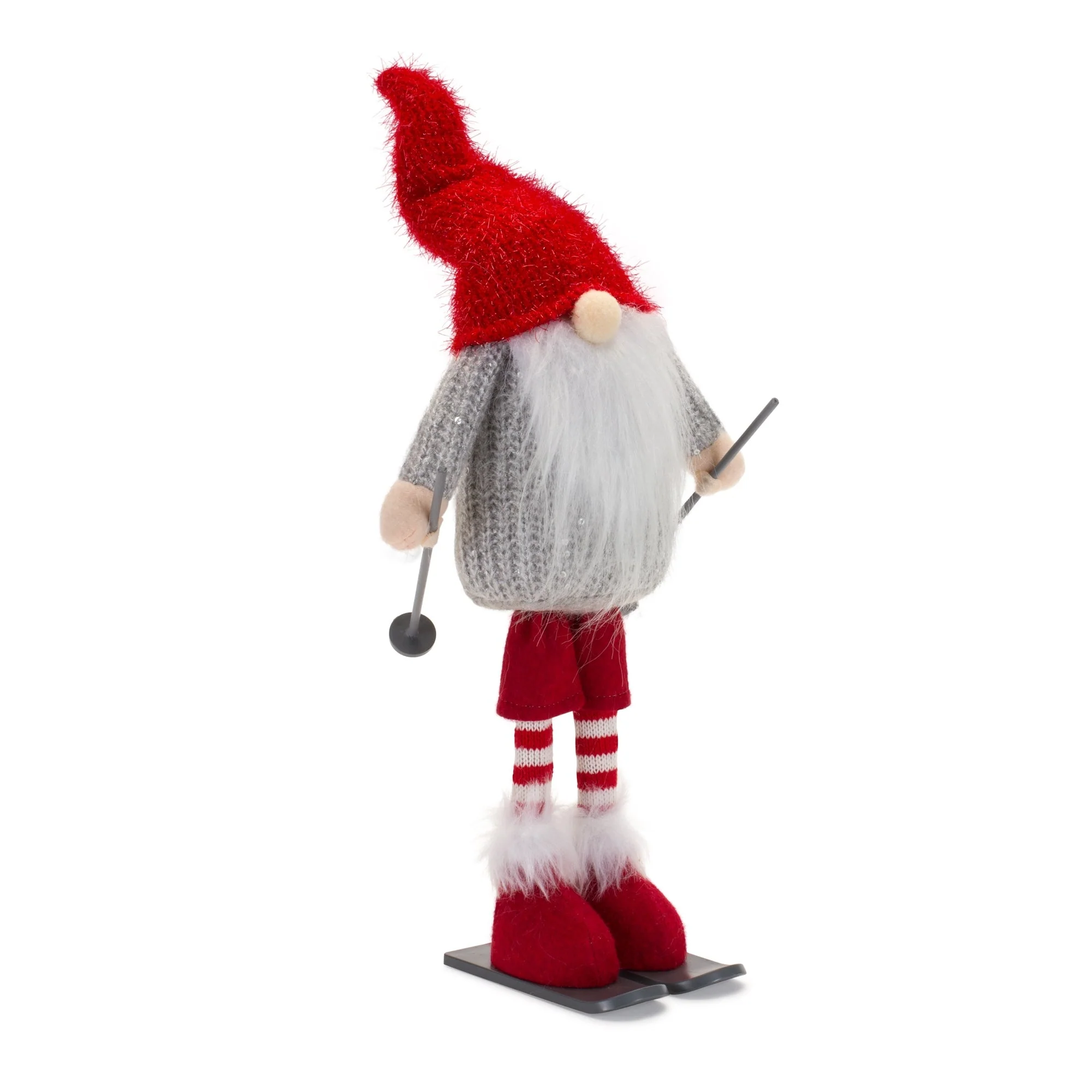 Plush Standing Gnome Skier (Set of 6) - Image 3