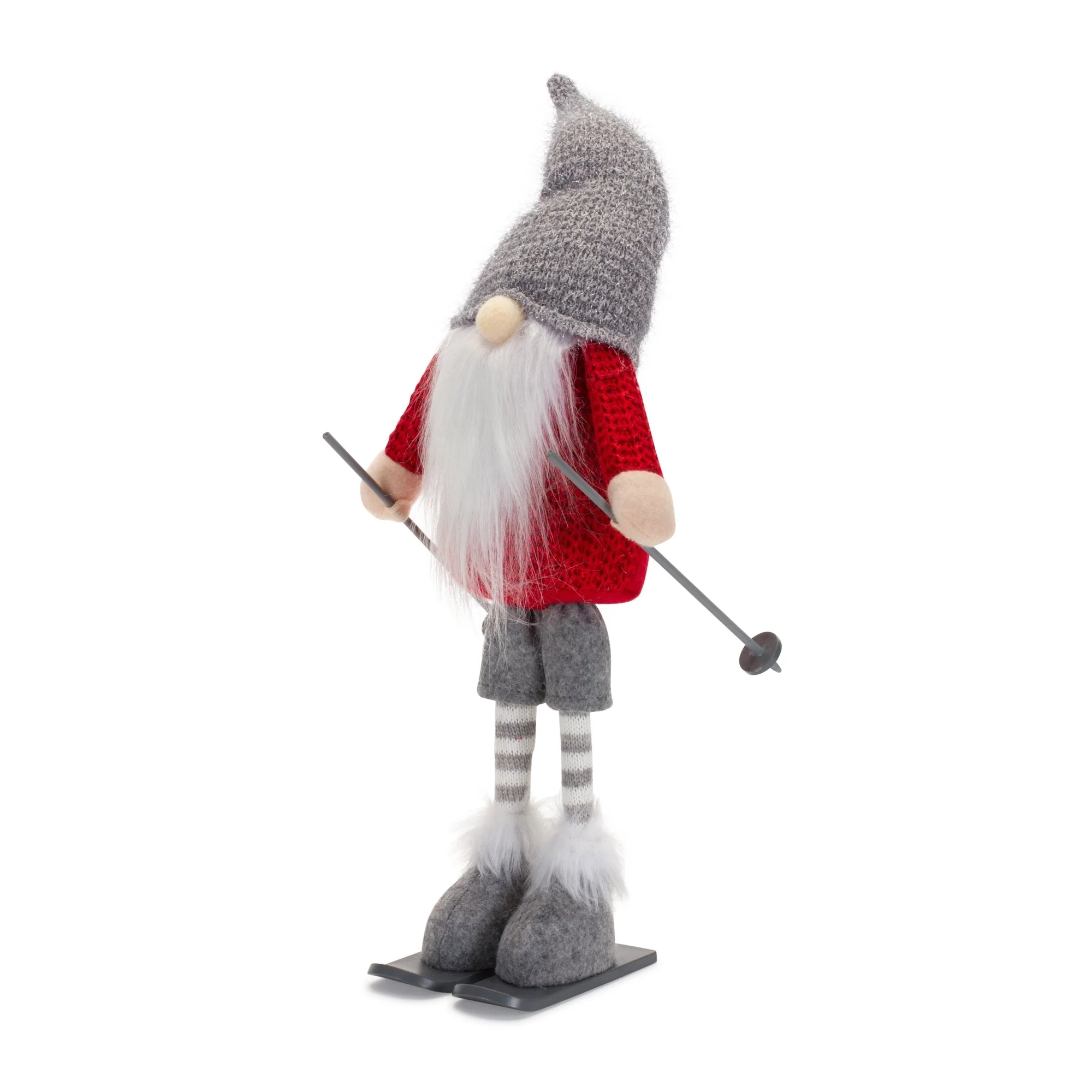 Plush Standing Gnome Skier (Set of 6) - Image 4
